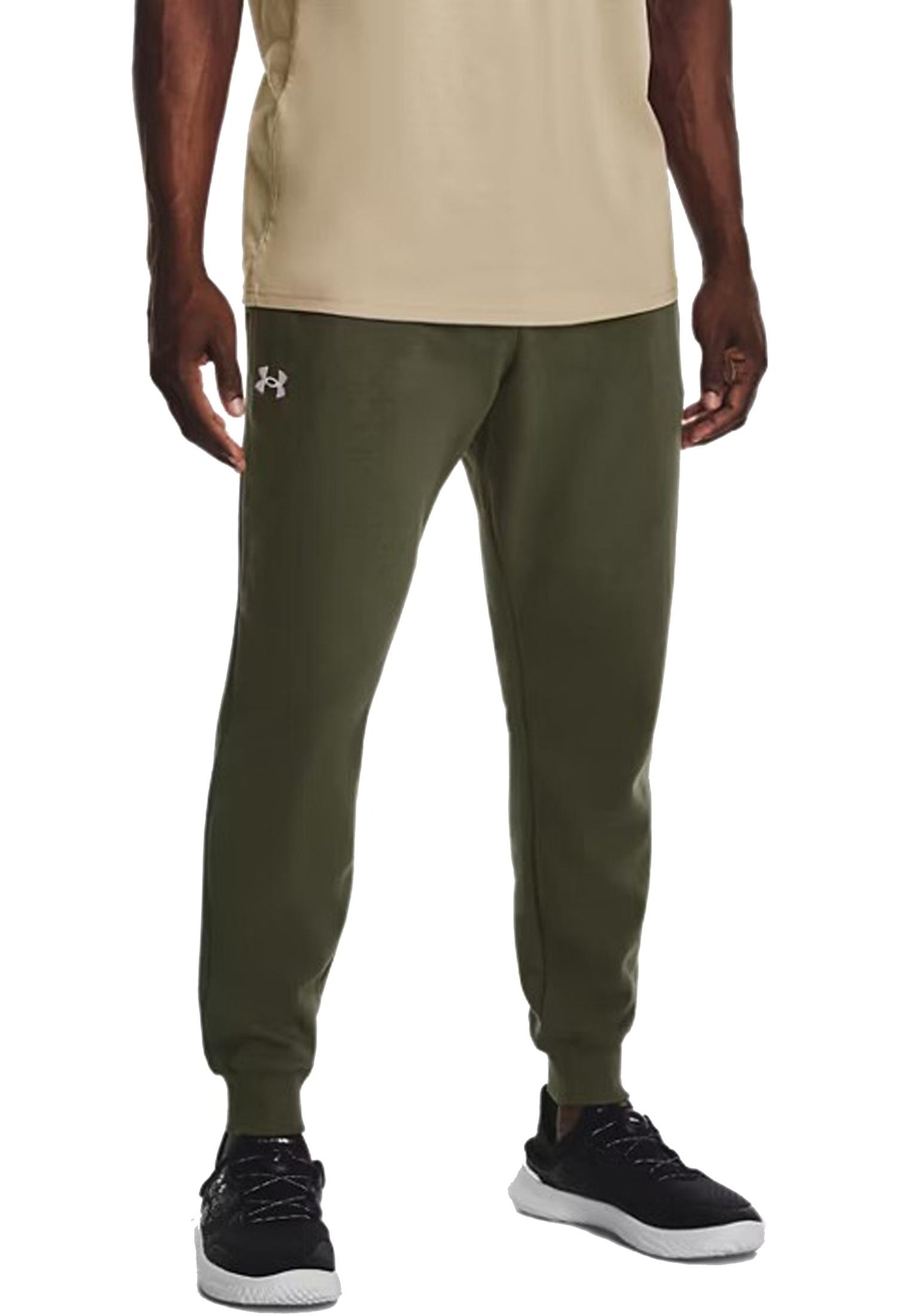 Pantalone tuta jogger verde Rival Fleece Under Armour A25 77-1379774 03900390 UNDER ARMOUR 