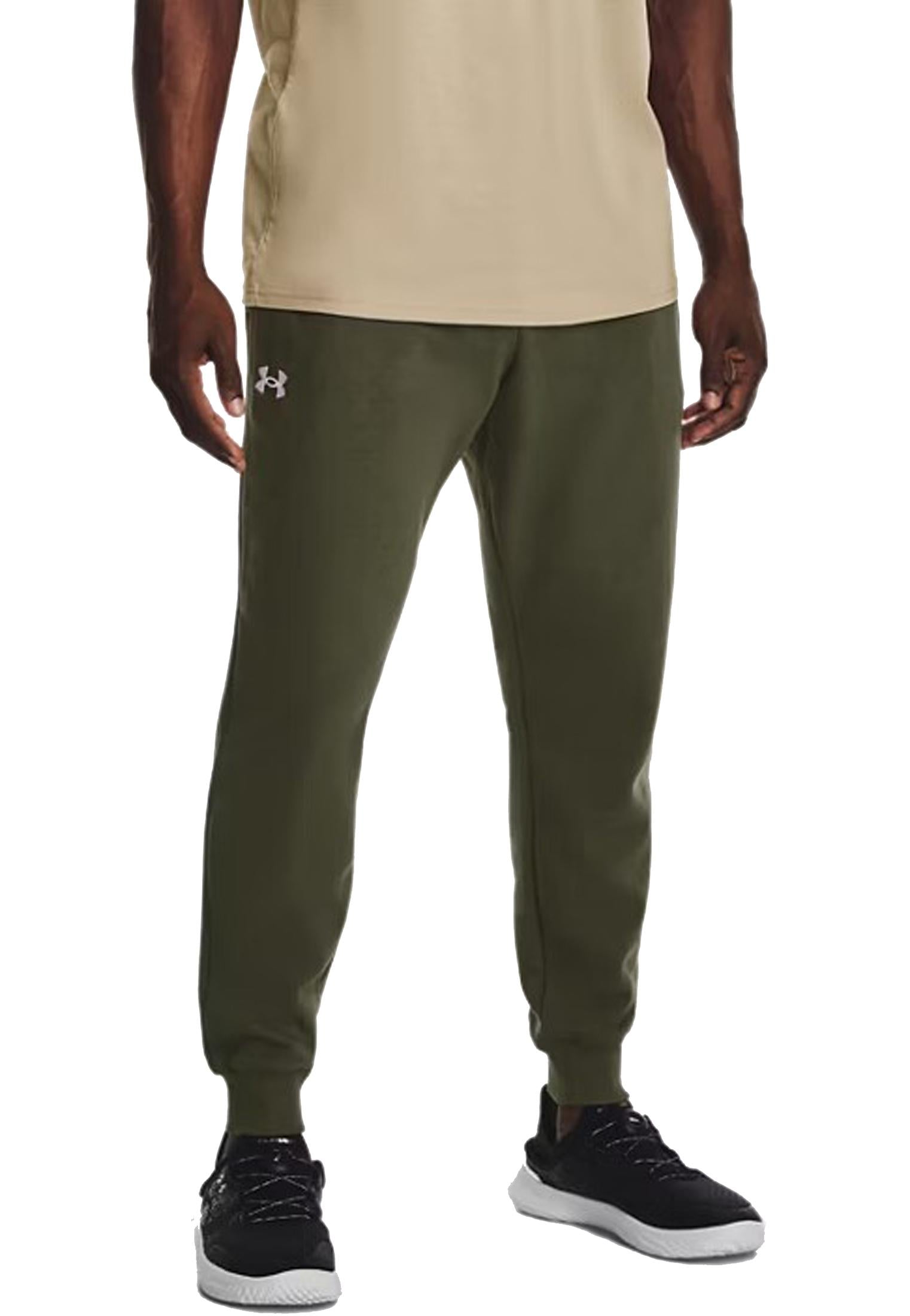 Pantalone tuta jogger verde Rival Fleece Under Armour A25 77-1379774 03900390 UNDER ARMOUR 