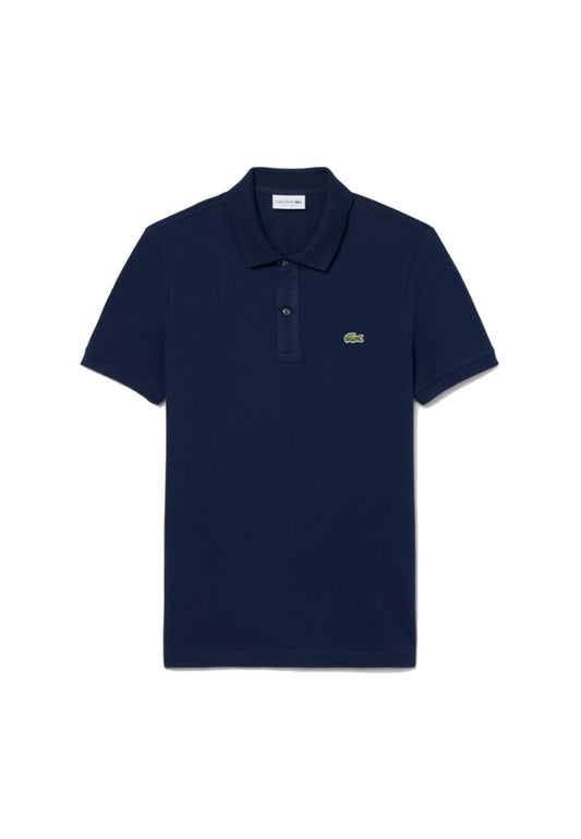 Polo blu cotone slim fit Lacoste P26 PH4012 166166 LACOSTE 