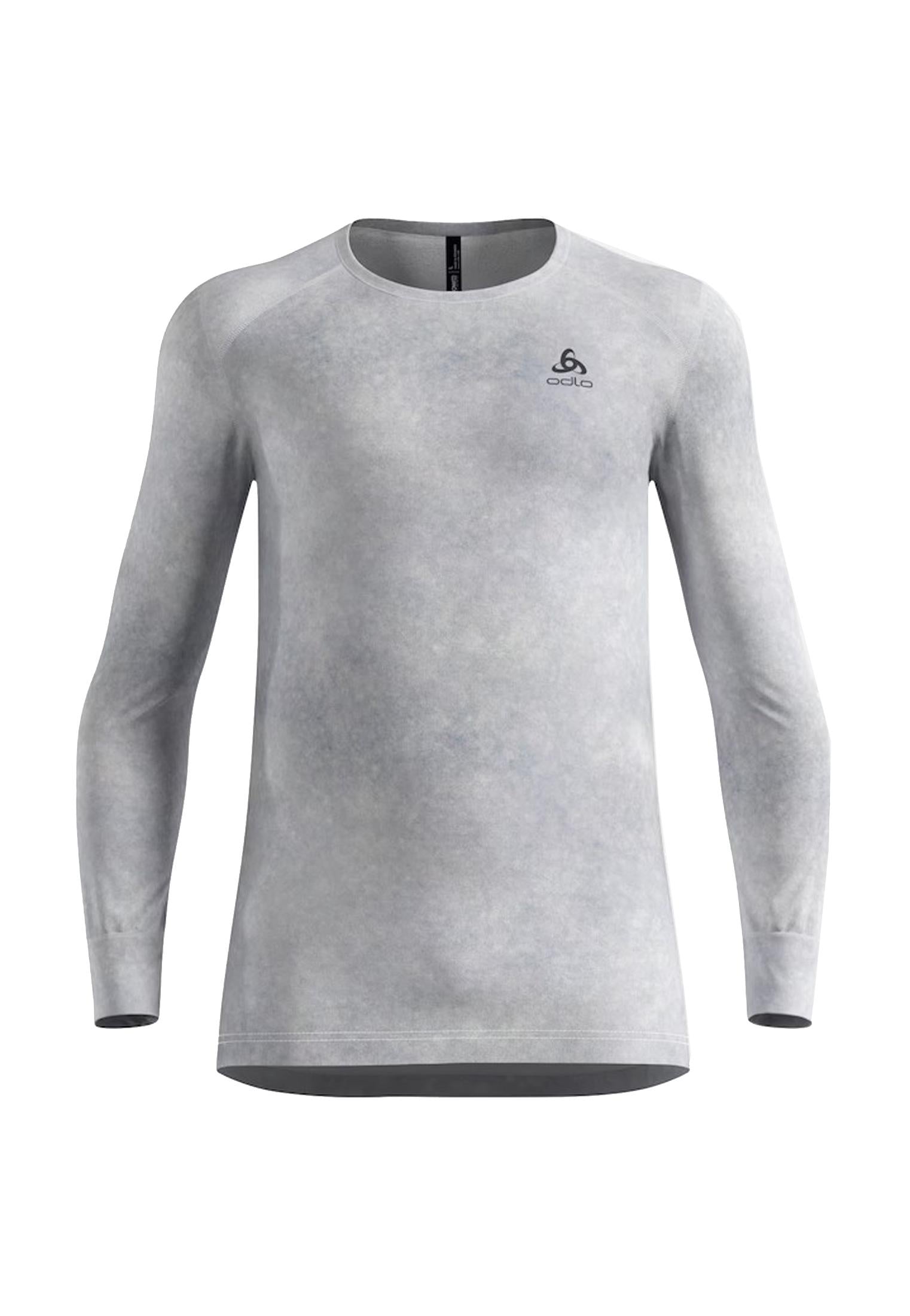 T-shirt girocollo manica lunga base layer sci grigia Active Warm Odlo A25 198142 1035010350 ODLO 