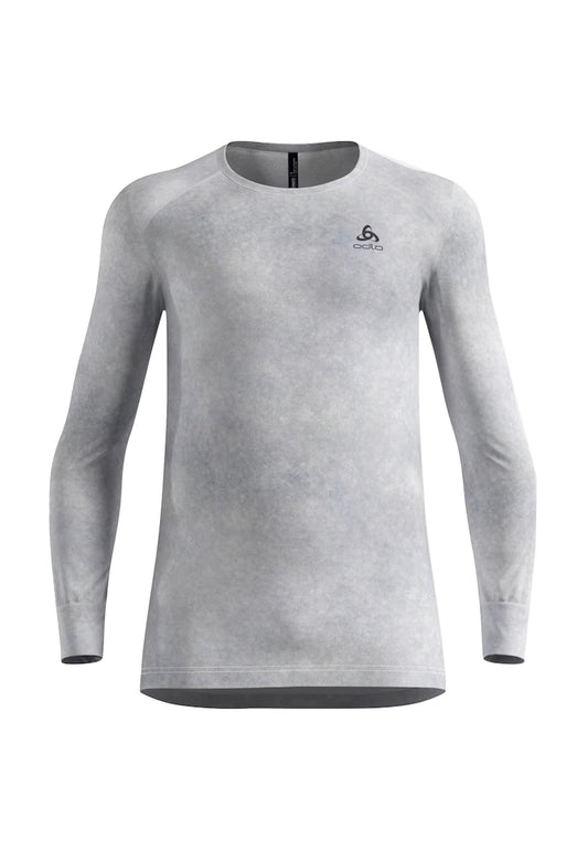 T-shirt girocollo manica lunga base layer sci grigia Active Warm Odlo A25 198142 1035010350 ODLO 