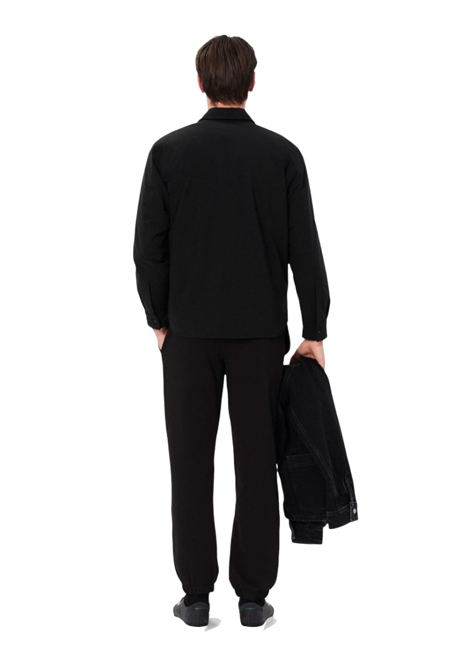 Pantaloni tuta neri regular fit sportivi Lacoste A25 XH9610 031031 LACOSTE 