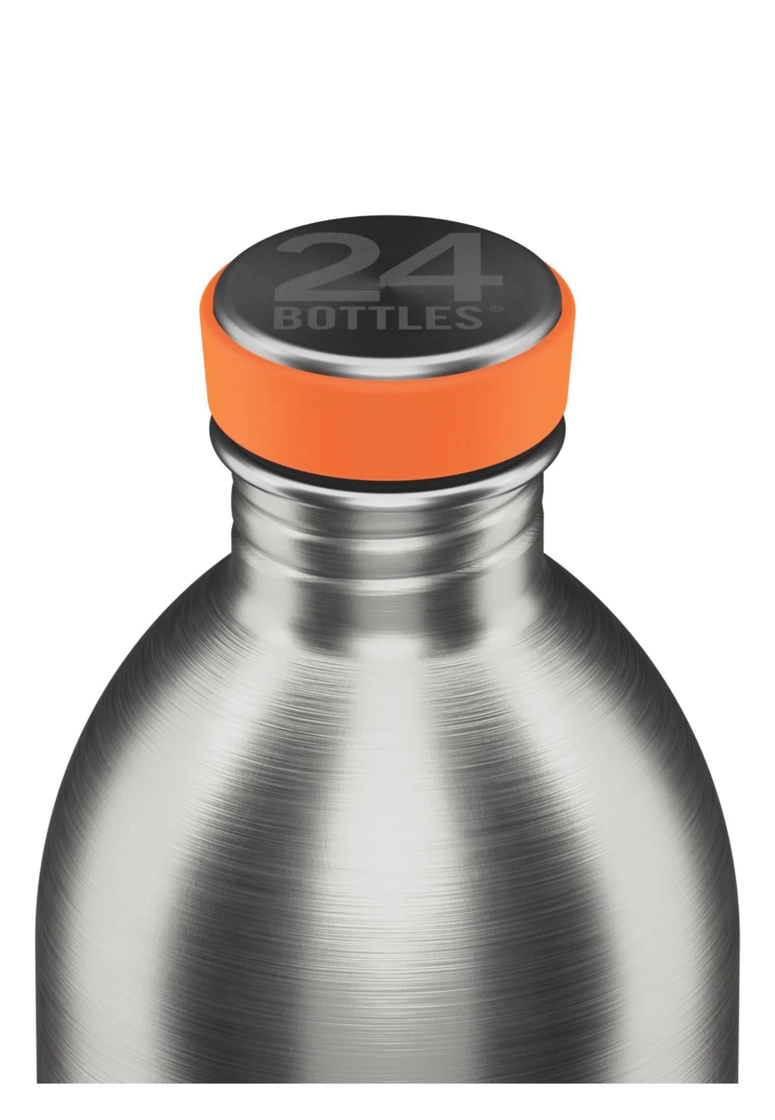 Urban Bottle Steel Life 1000 ml. 24Bottles borraccia non termica STEEL LIFE 1LBRUSHED STE 24BOTTLES 