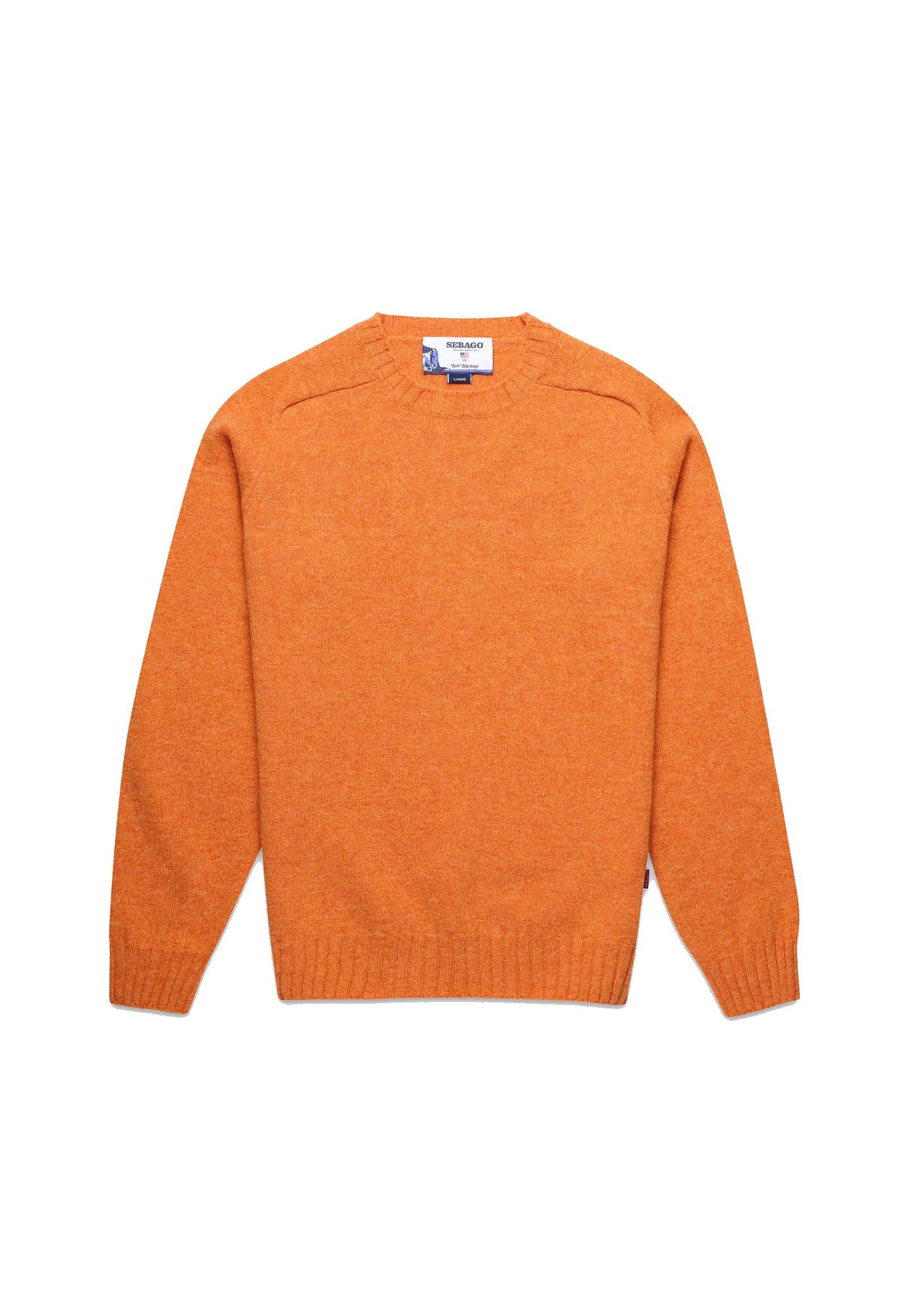 Maglione girocollo arancione lana Gilead Sebago A25 74113NW T08T08 SEBAGO 