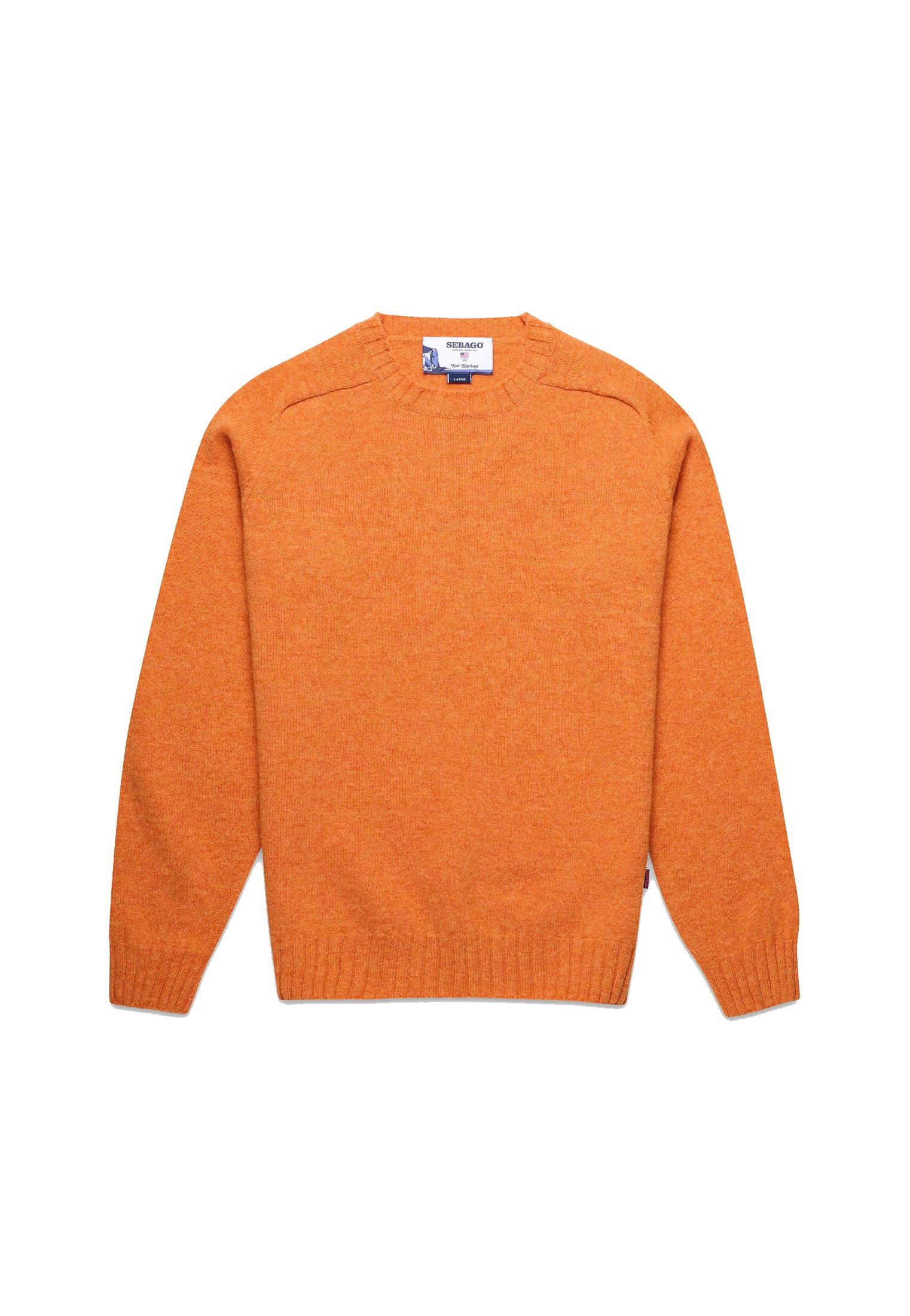 Maglione girocollo arancione lana Gilead Sebago A25 74113NW T08T08 SEBAGO 