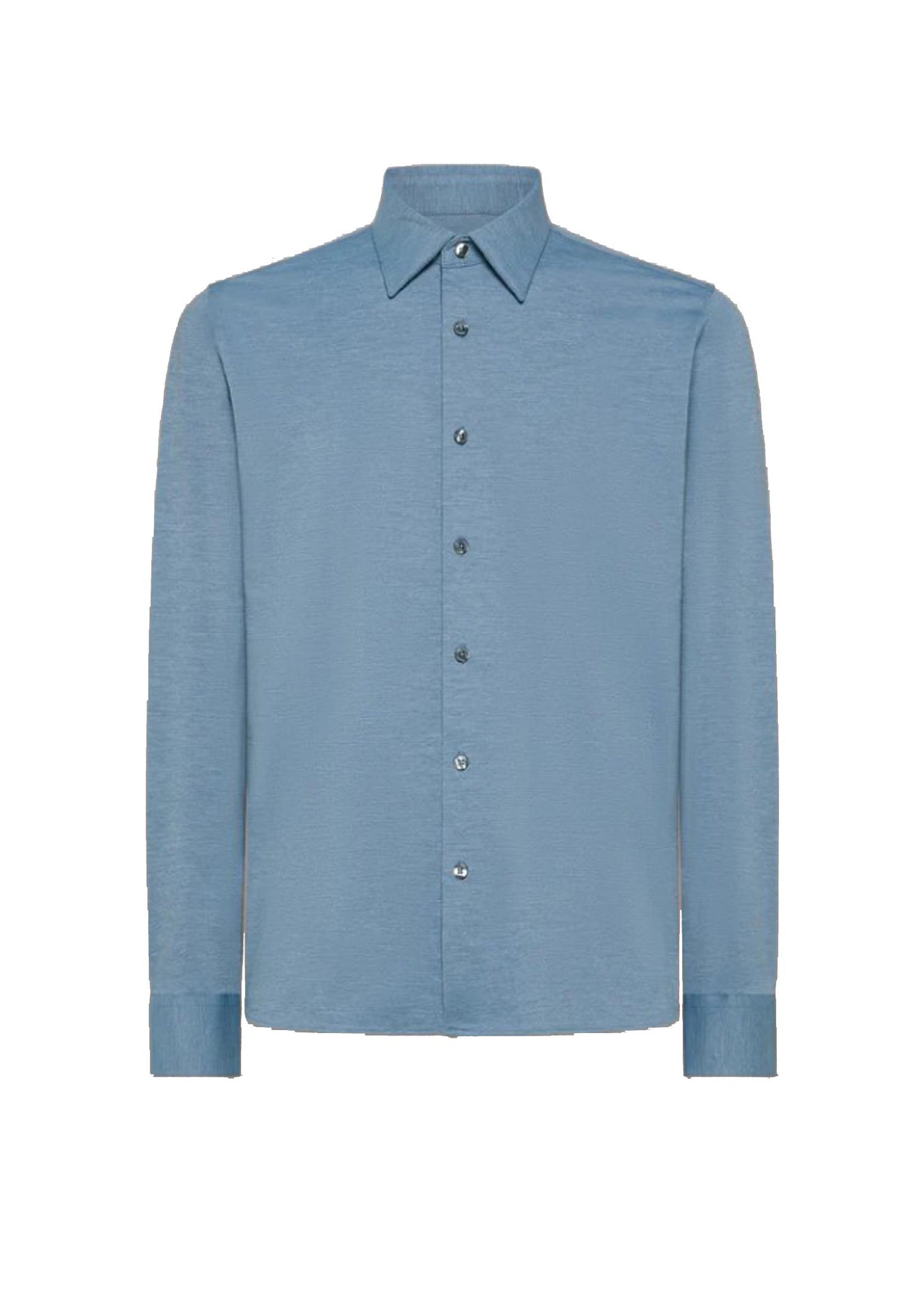 Camicia elasticizzata blu Oxford RRD A24
