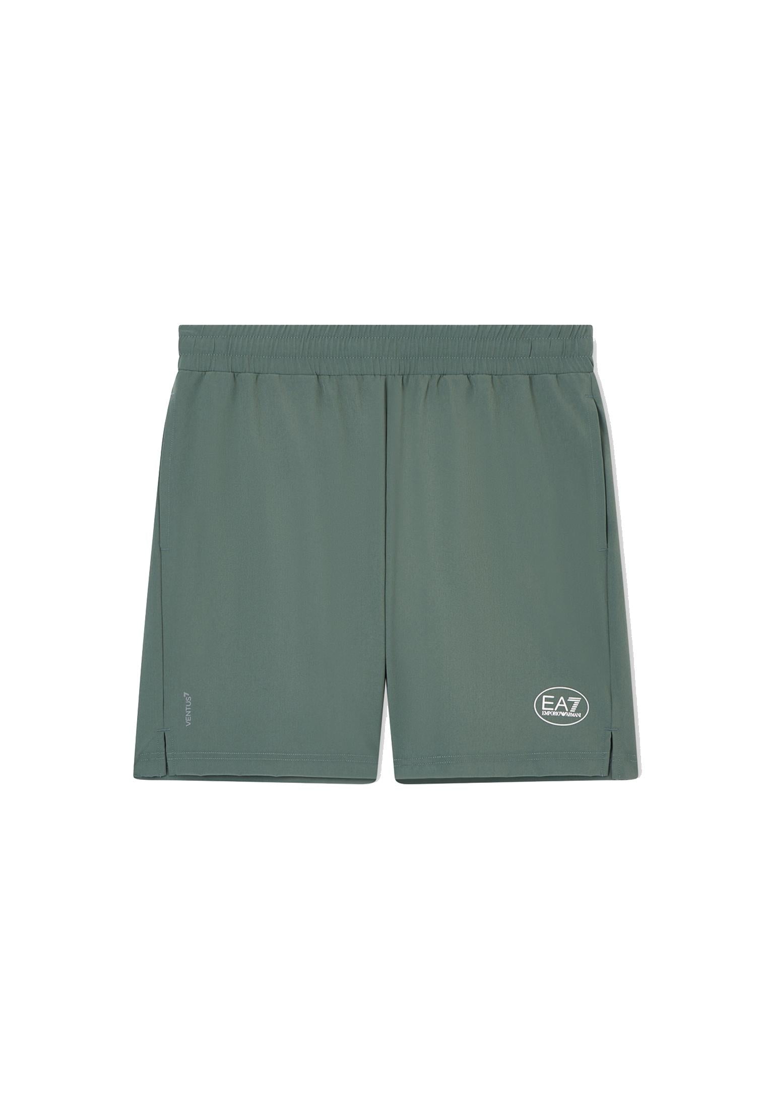 Pantaloncini corti shorts sportivi verdi EA7 Armani P26 7M001529 AF21059 U7235U7235 EA7 TENNIS 