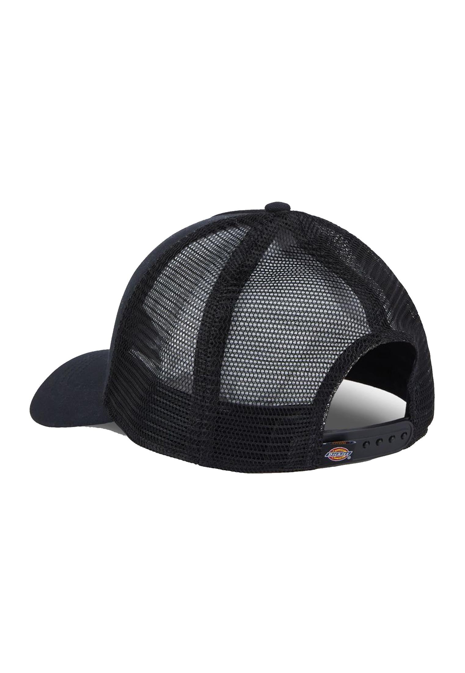 Cappellino trucker nero Hanston cotone Dickies P24 DK0A4YV3BLK1 3BLK1 DICKIES 