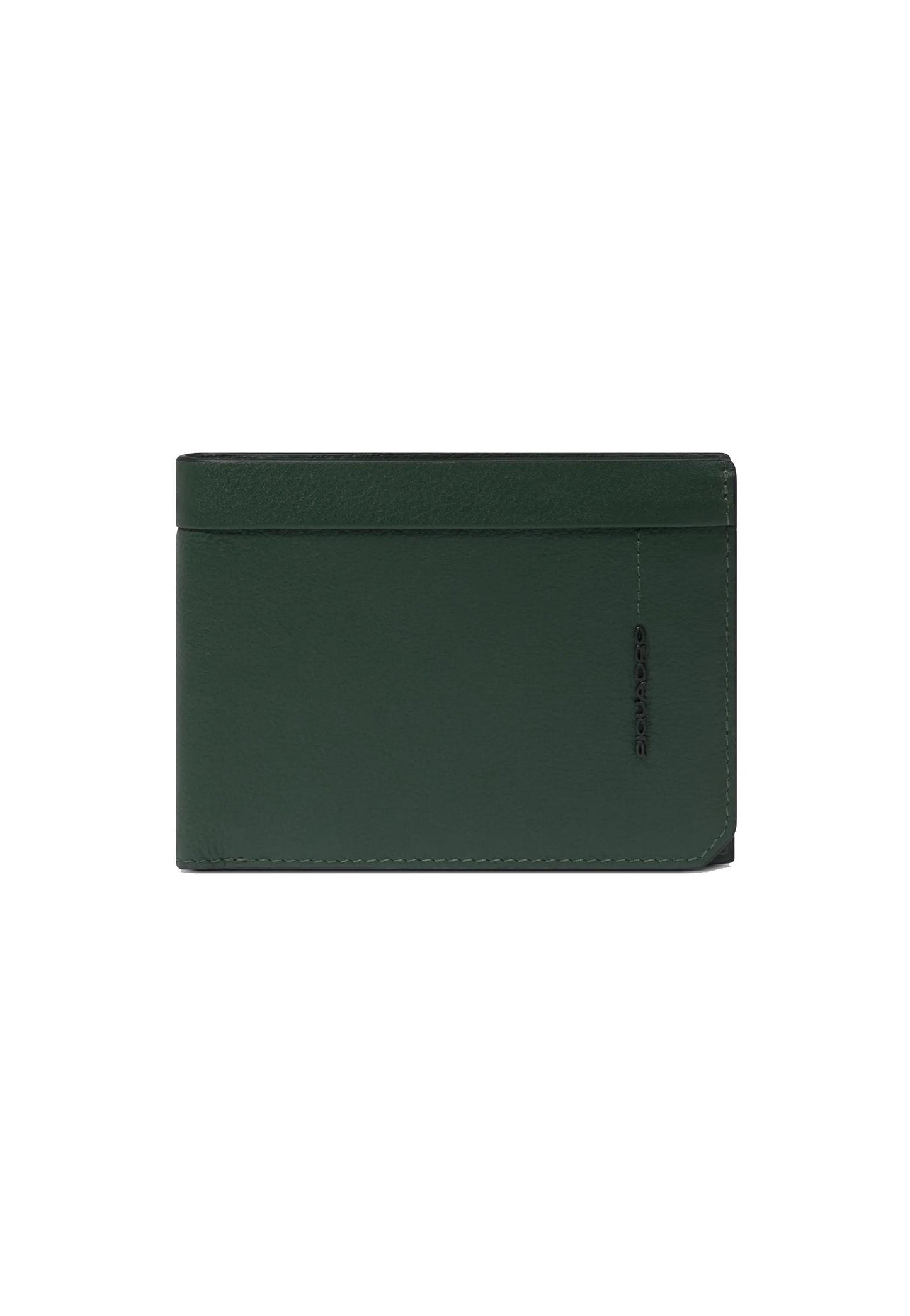 Portafoglio verde pelle con portamonete Piquadro A25 PU257W137R VEVE PIQUADRO 