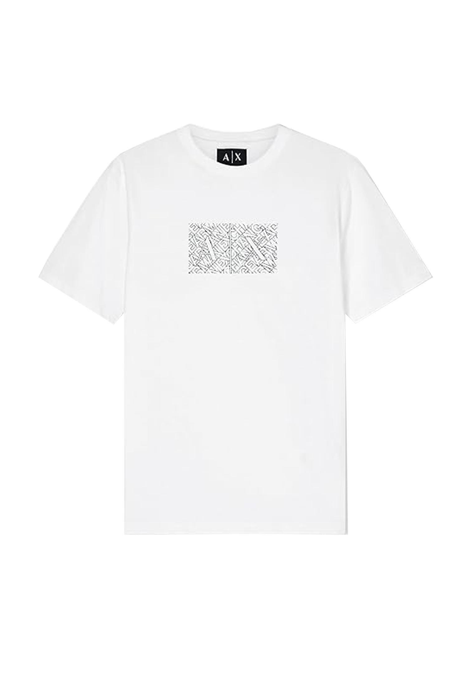 T-shirt girocollo cotone bianca Armani Exchange P26 XM002784 AF10356 U0009U0009 ARMANI EXCHANGE 