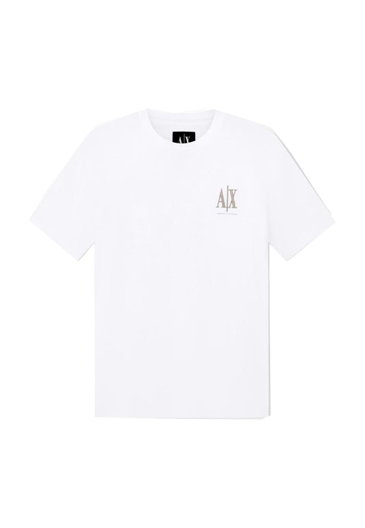 T-shirt girocollo bianca regular fit Armani Exchange A25 XM000365 AF12308 U0009U0009 ARMANI EXCHANGE 