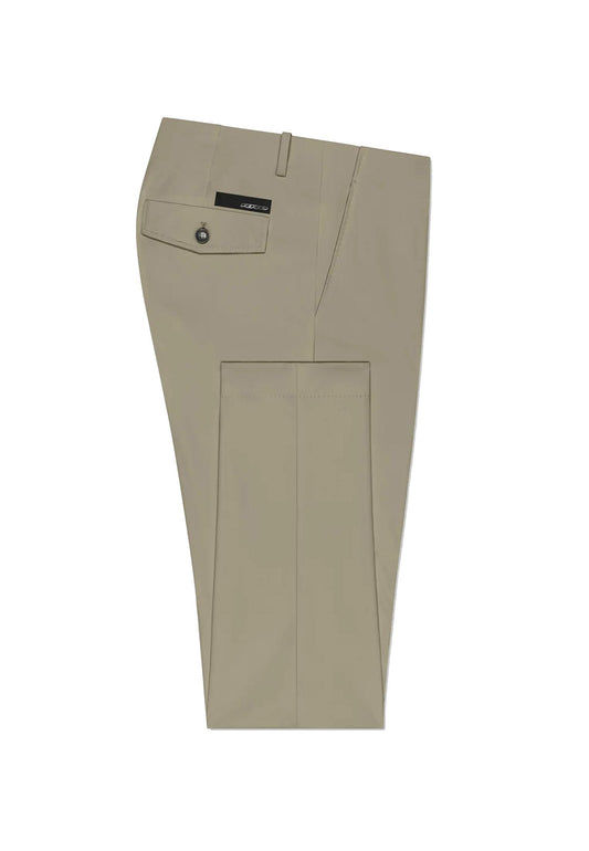Pantaloni marroniclassici contemporaneo vita regolare Surflex Weekend RRD P25