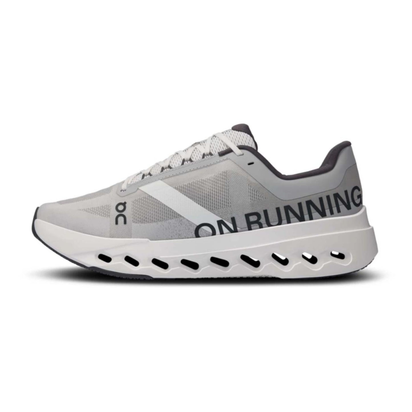 Scarpe sneakers da corsa uomo bianco ghiaccio Cloudsurfer Next On A24