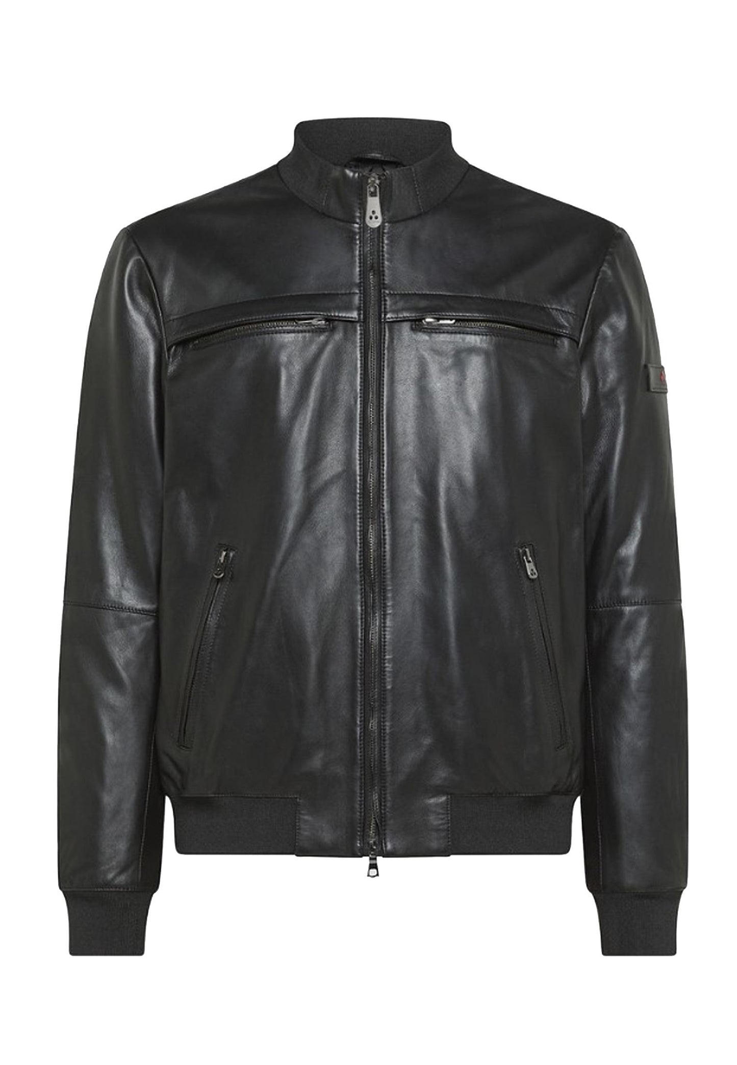 Giacca biker pelle nero Sands Leather WS 06 Peuterey A24