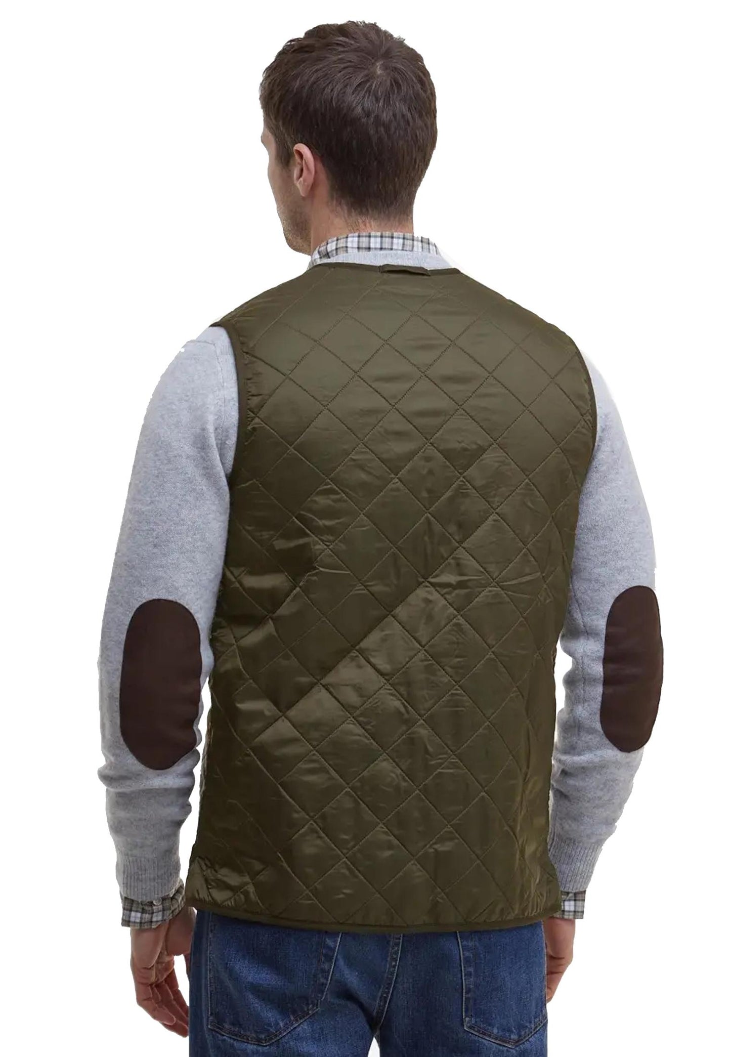 Gilet smanicato trapuntato verde Barbour A25 252MMLI0002 OL91OL91 BARBOUR 