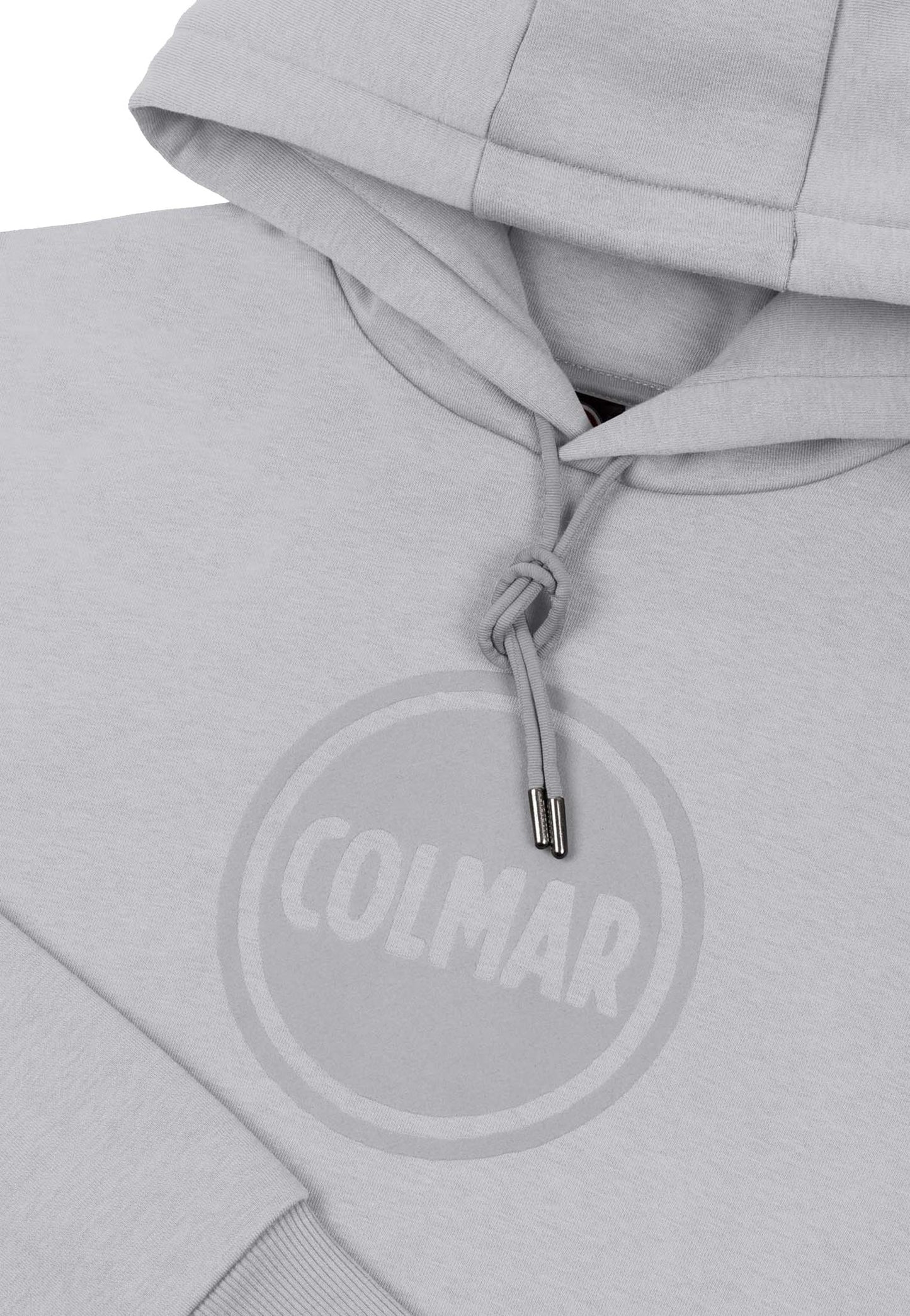 Felpa con cappuccio grigia felpata Colmar A25 6248 1WX718 COLMAR ORIGINALS 