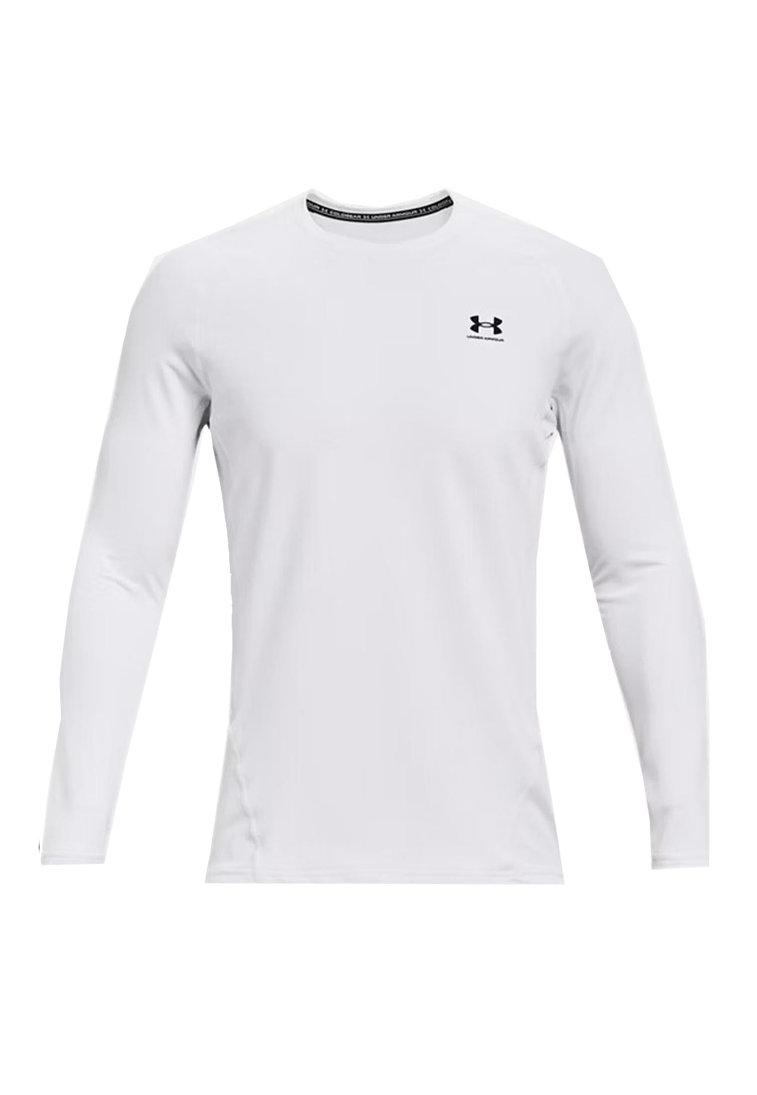 T-shirt manica lunga fitness bianca allenamento Armour Fitted Under Armour A25 77-1366068 01000100 UNDER ARMOUR 