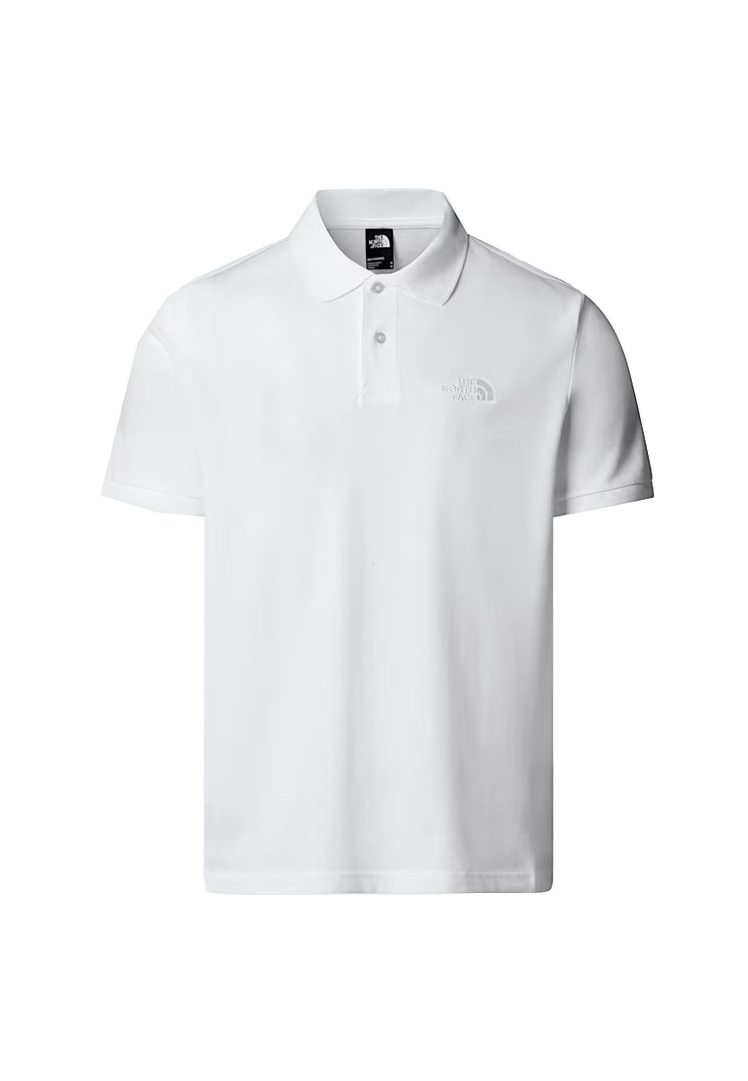 Polo mezza maniche bianca Essential regular fit The North Face P26 NF0A8C1P WHITEWHITE THE NORTH FACE 