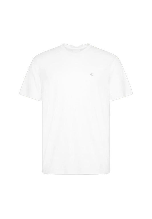 T-shirt girocollo bianca cotone Calvin Klein A25 LV04LB275GYAF YAFYAF CALVIN KLEIN 
