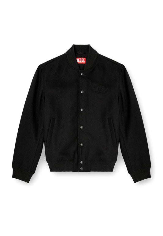 Giacca bomber misto lana nera J-Arry Diesel A25 A19582-0PJBI 11 DIESEL 