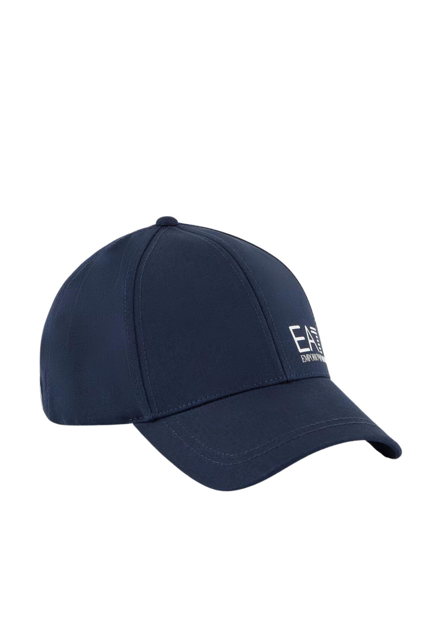 Cappello da baseball blu cotone EA7 Armani P26 7X000005 AF11989 MB038MB038 EA7 
