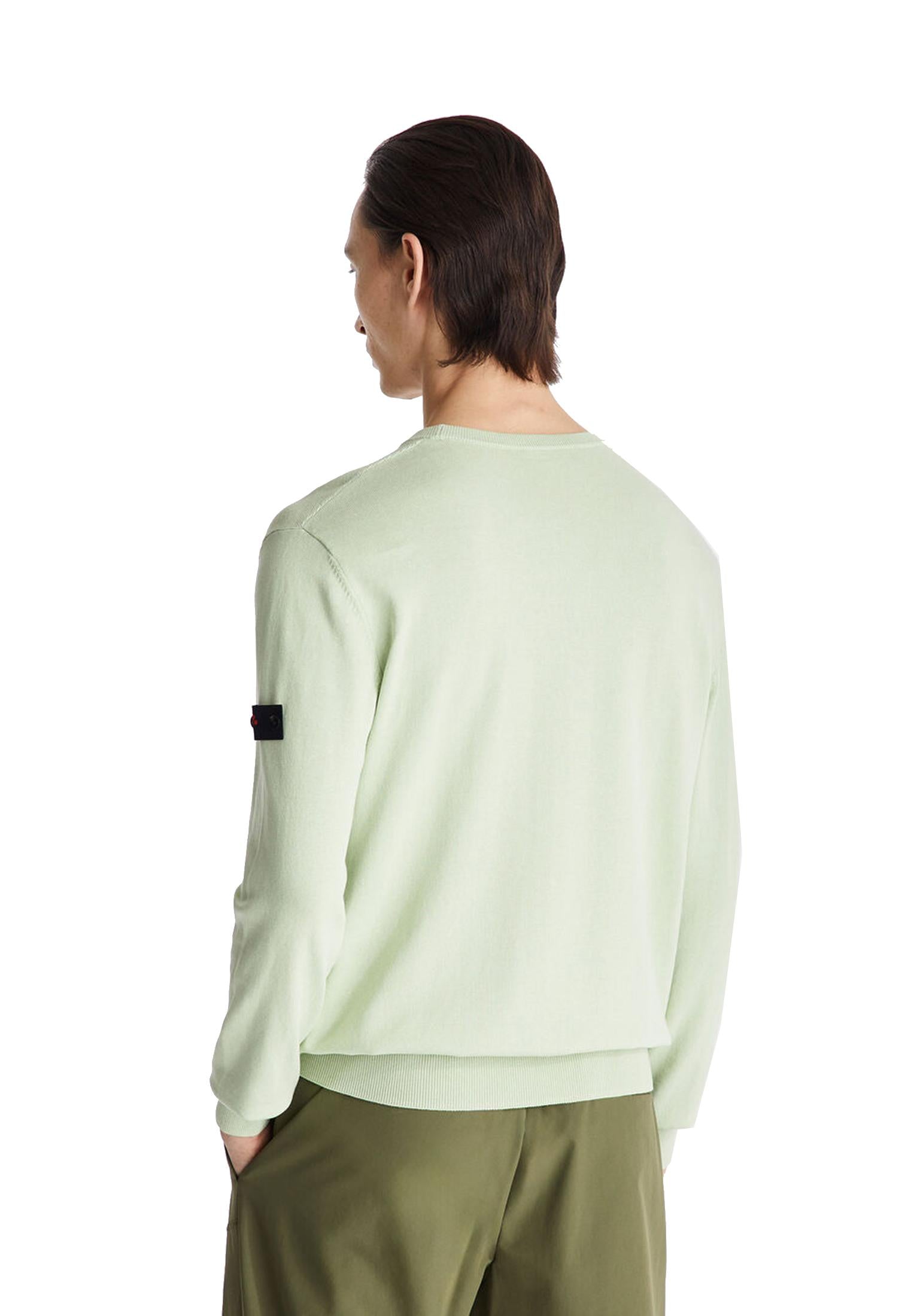 Maglia girocollo cotone verde Ganna Peuterey P26 PEU5837 99012010 651651 PEUTEREY 