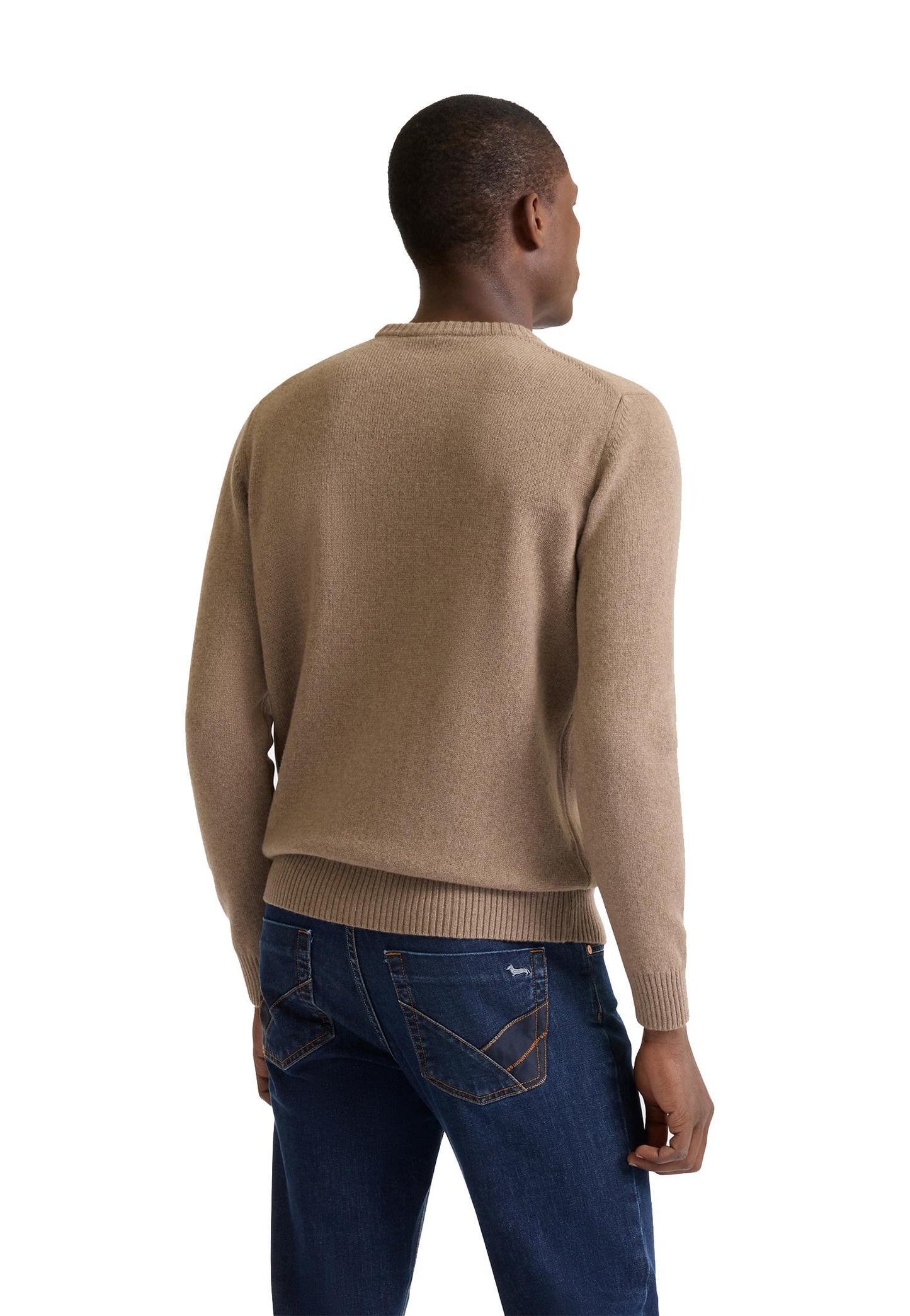 Maglione pullover marrone misto lana cashmere Harmont & Blaine A25 HRP396030703 704704 HARMONT&BLAINE 