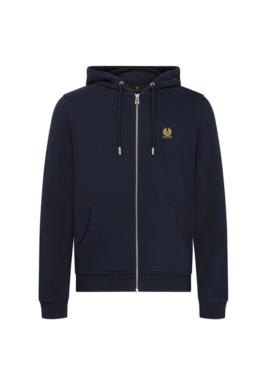 Felpa con cappuccio blu cotone Belstaff P26 100051 Dark InkDark Ink BELSTAFF 