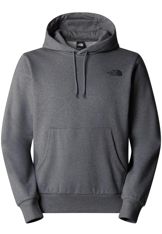 Felpa con cappuccio Simply Dome grigio The North Face A25 NF0A89FCDYY1 NFDYYNFDYY THE NORTH FACE 