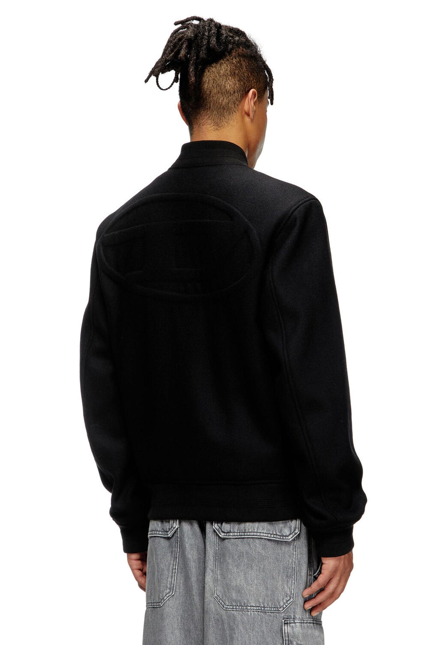 Giacca bomber misto lana nera J-Arry Diesel A25 A19582-0PJBI 11 DIESEL 