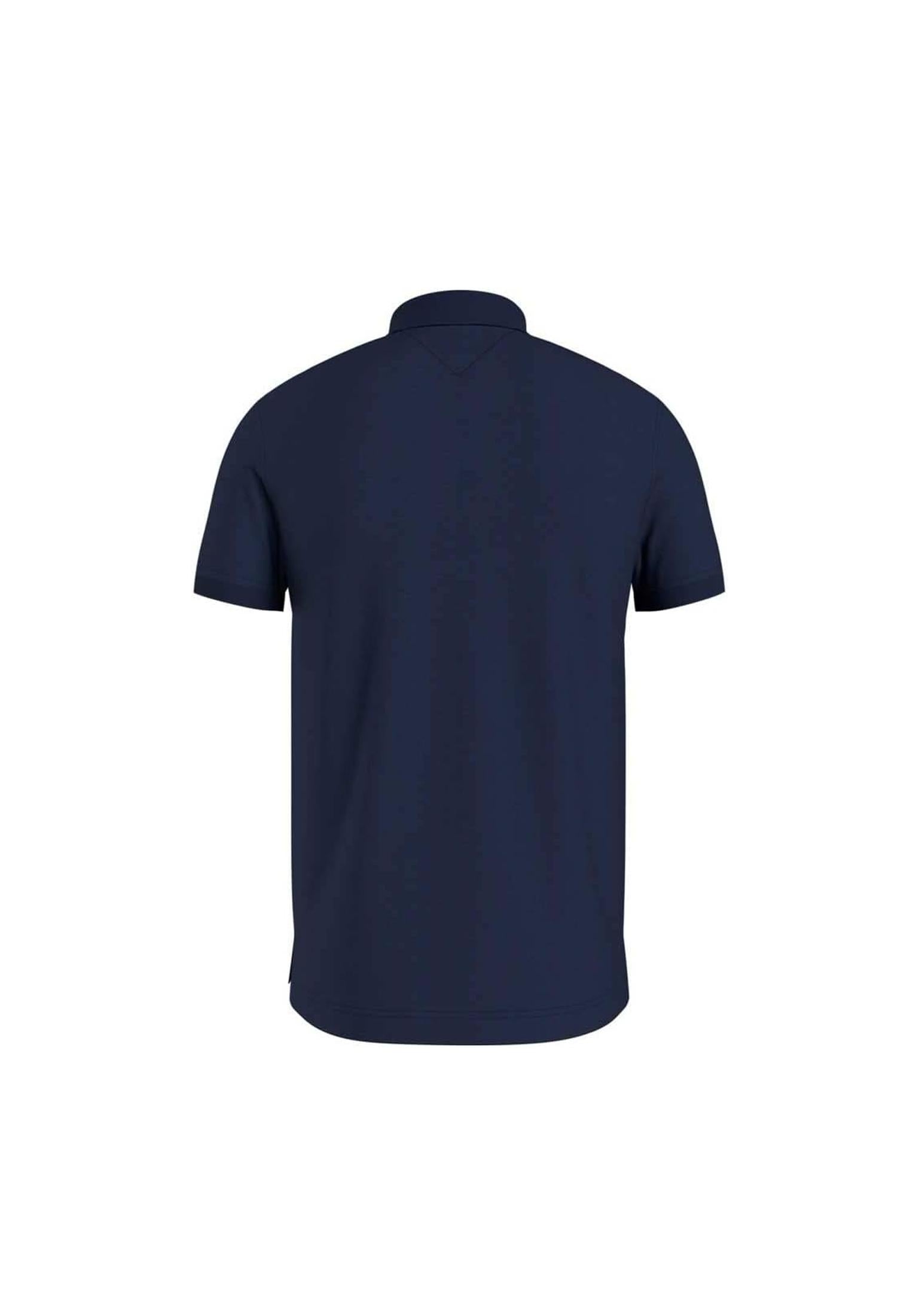 Polo manica corta blu cotone Tommy Hilfiger P26 MW0MW17771DCC DCCDCC TOMMY HILFIGER 