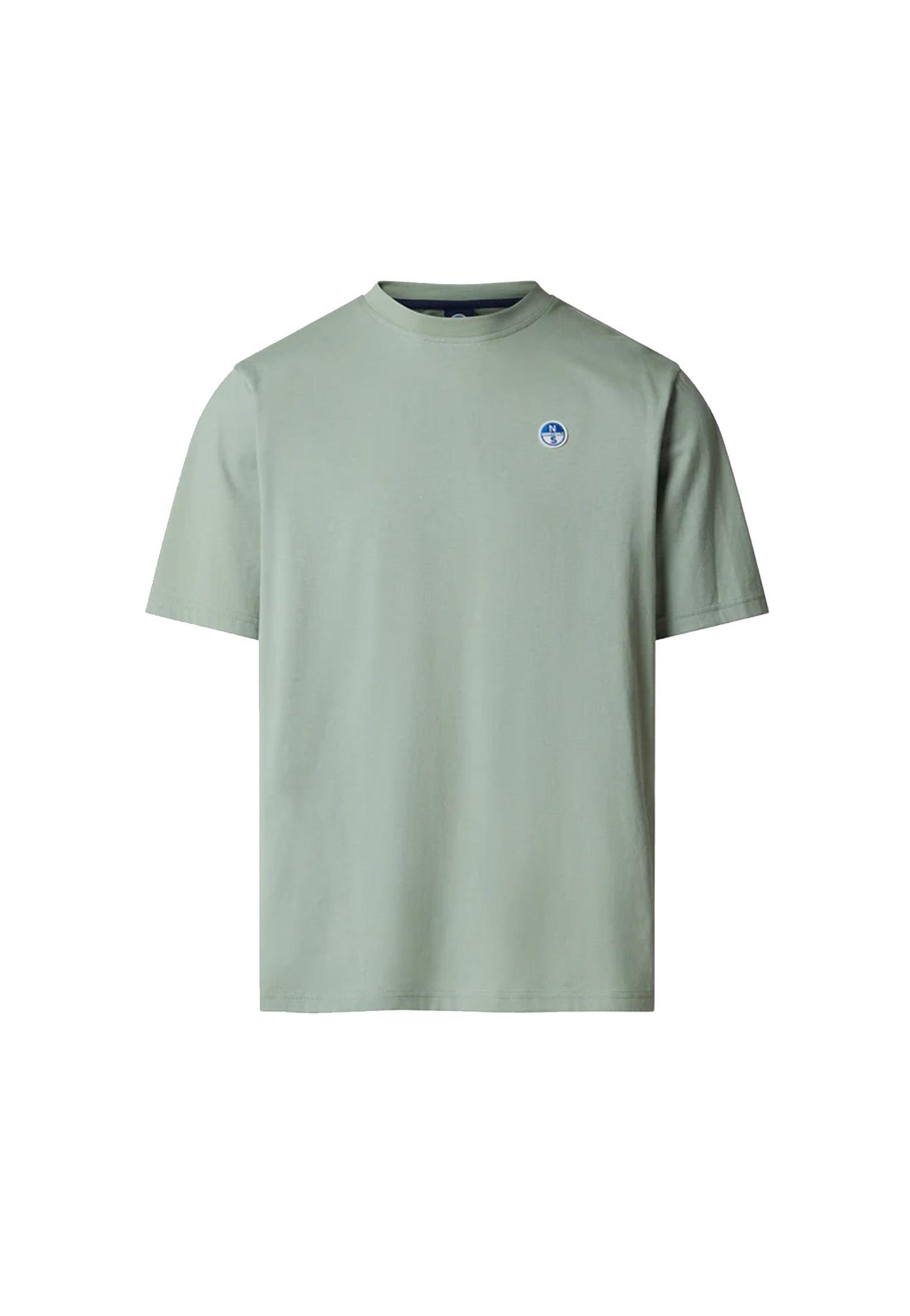 T-shirt girocollo verde salvia cotone North Sails P26 692990 04280428 NORTH SAILS 