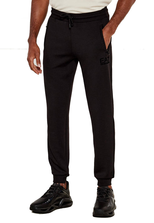 Pantaloni tuta neri sportivi jogger EA7 Armani A25 7M000761 AF13865 UC001UC001 EA7 