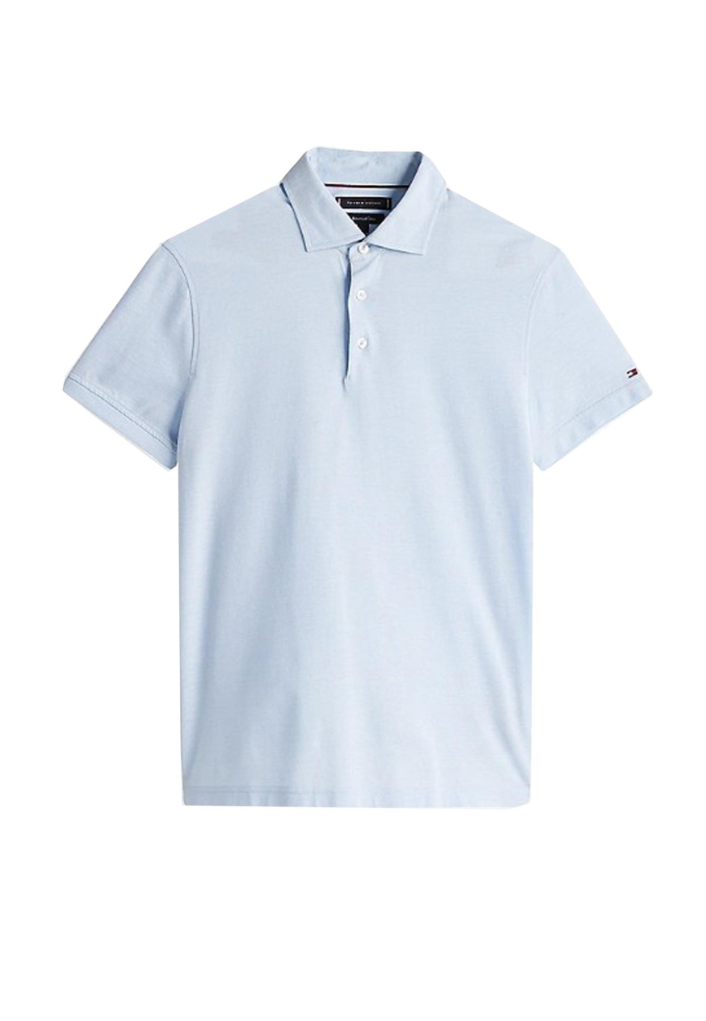 Polo cotone azzurra casual regular fit Tommy Hilfiger P25