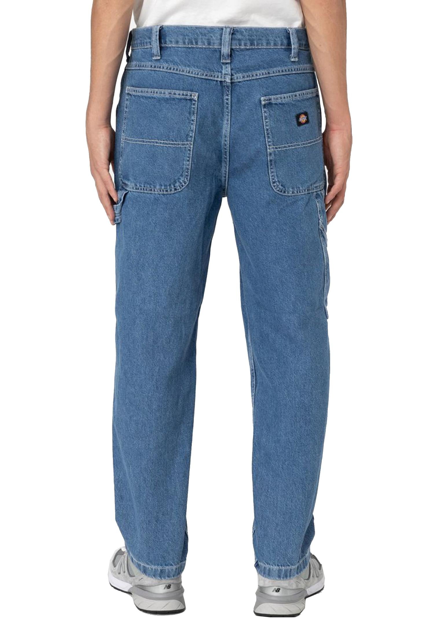 Pantaloni jeans denim Garyville blu classico Dickies P24 DK0A4XECCLB1 CLB1 DICKIES 