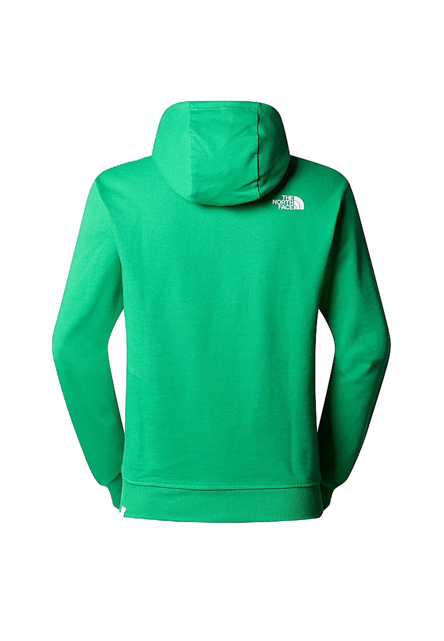 Felpa con cappuccio verde smeraldo Berkeley California The North Face P24 NF0A55GFPO81 NFPO8NFPO8 THE NORTH FACE 