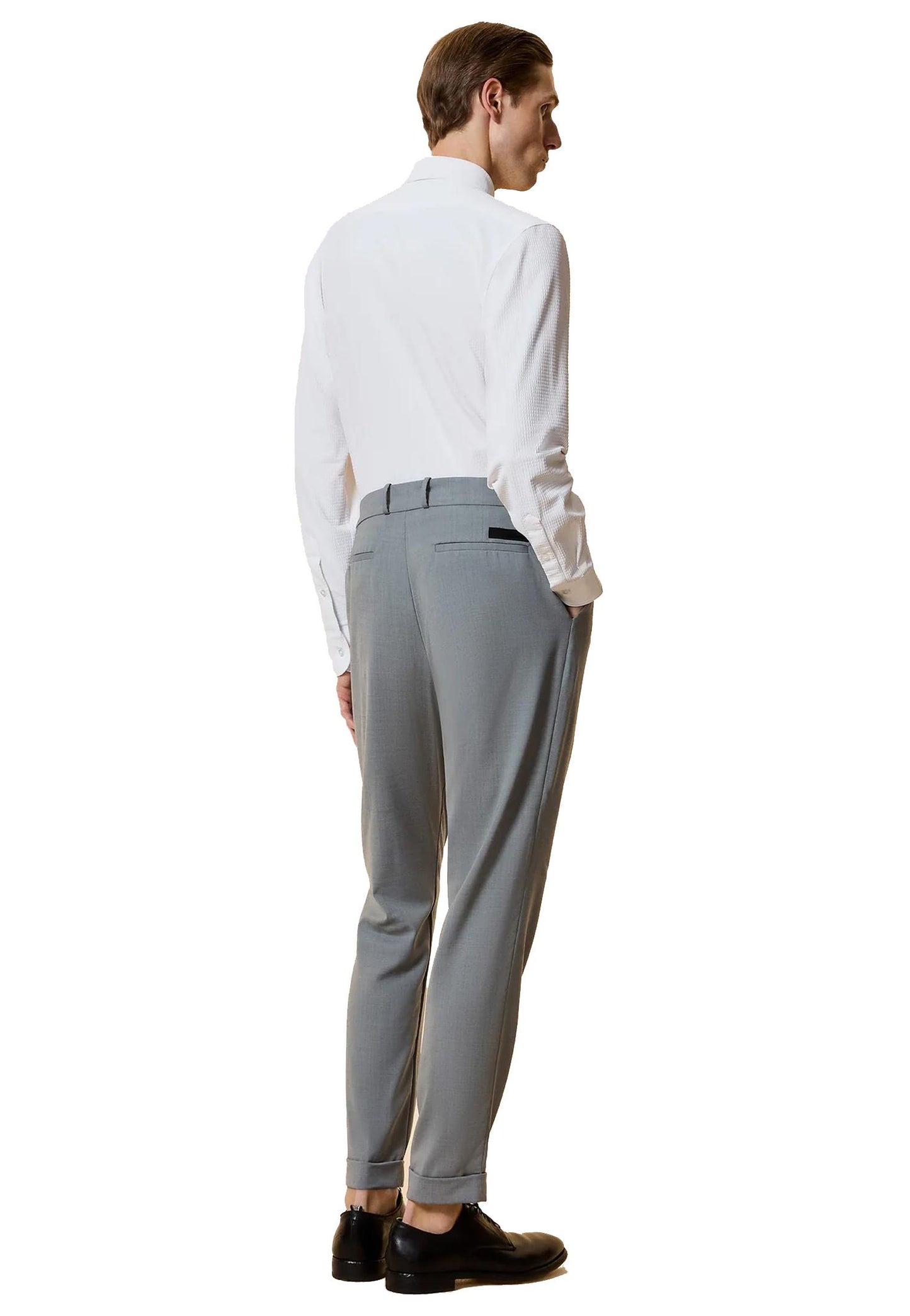 Camicia bianca leggera monocroma bianca regular fit Striton Open RRD P26 26260 0909 RRD 