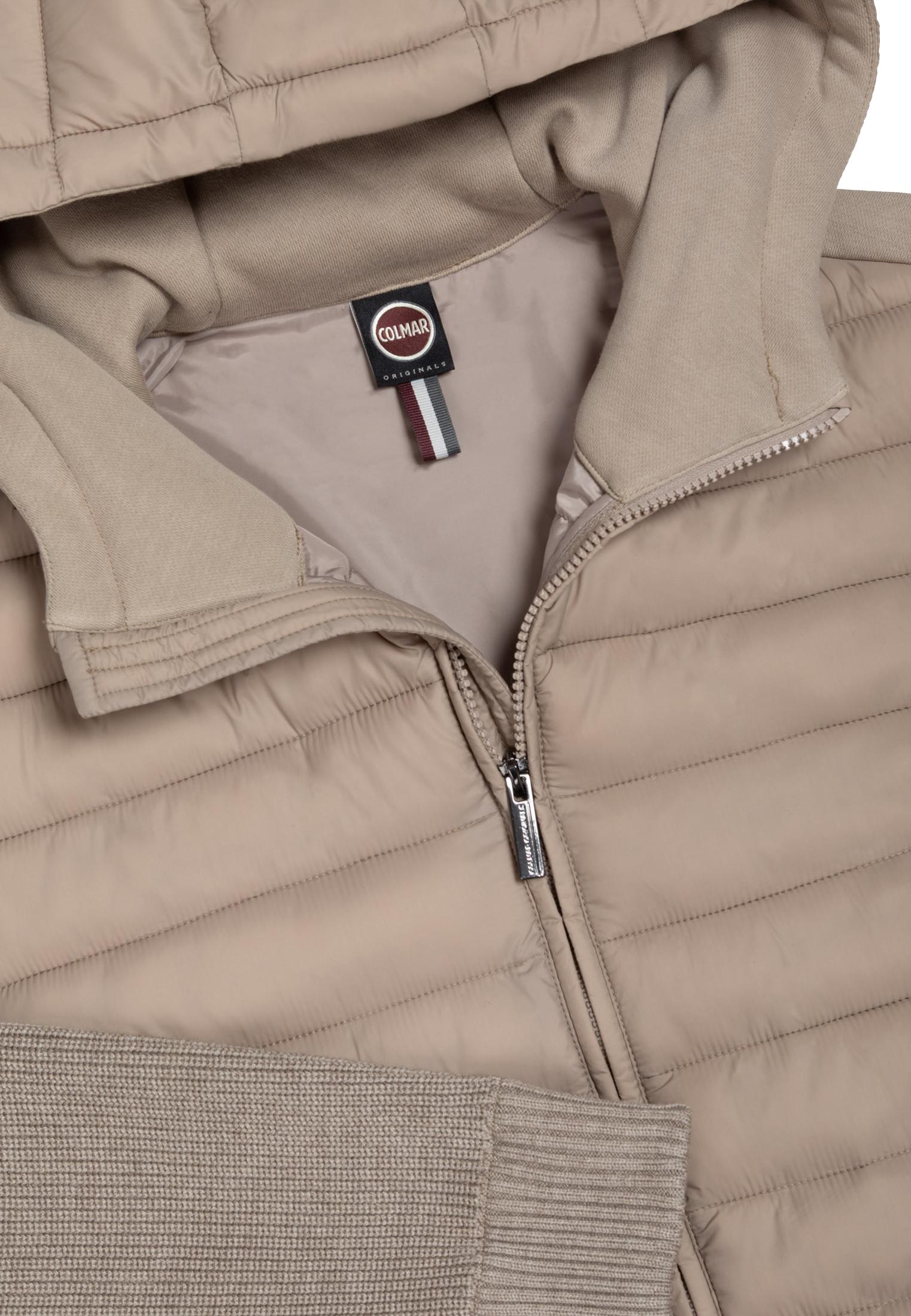 Giacca con cappuccio e maniche maglia beige Colmar A25 1112 8ZX731 COLMAR ORIGINALS 