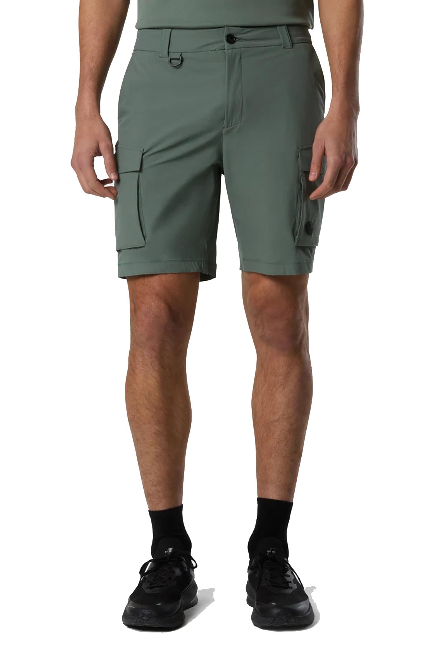 Pantaloni corti verde tasconi Hybrid Deck North Sails P26 673419 04760476 NORTH SAILS 