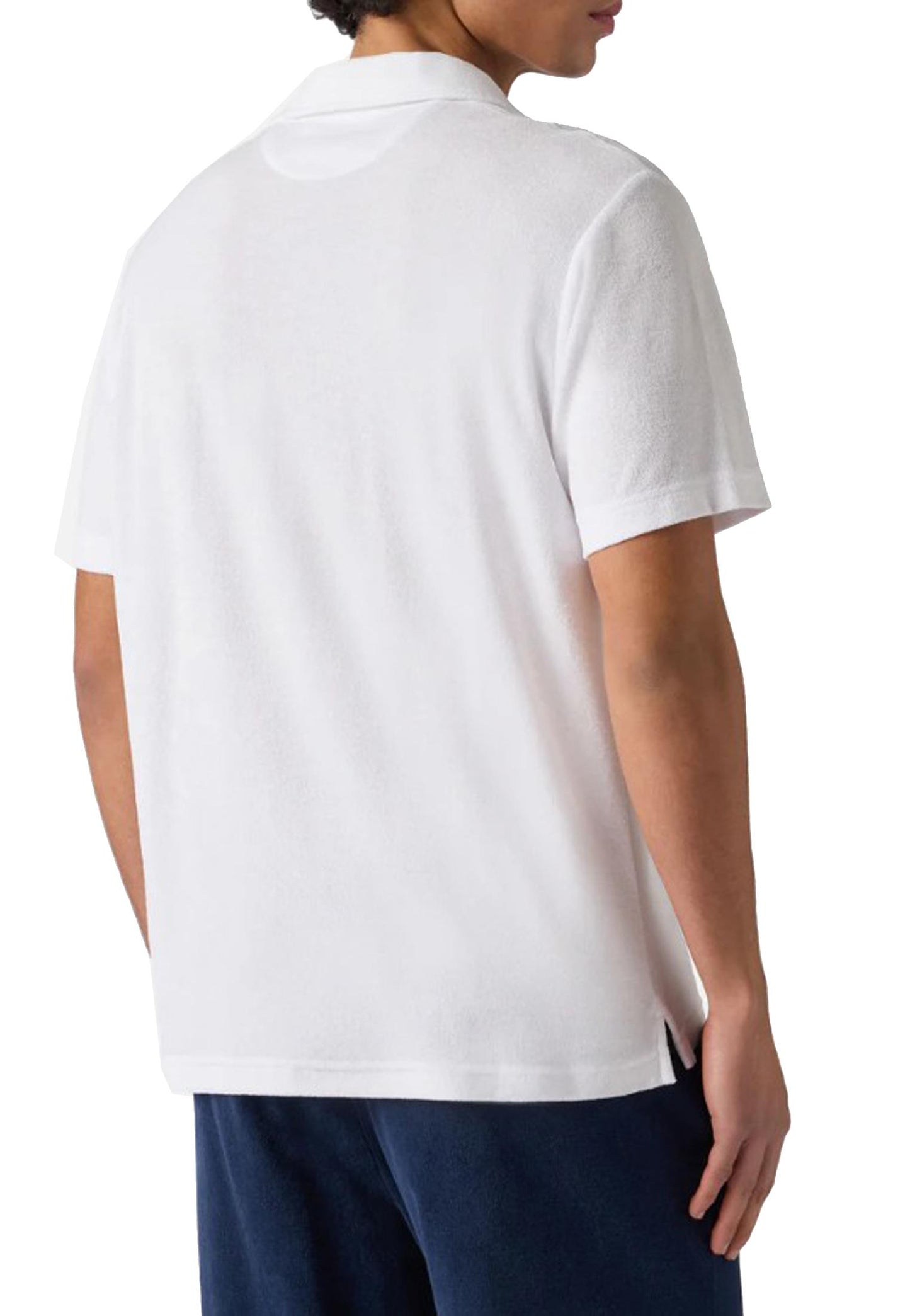 Polo bianca spugna manica corta Jeremy MC2 Saint Barth P26 JER0001 00151L00151L MC2 