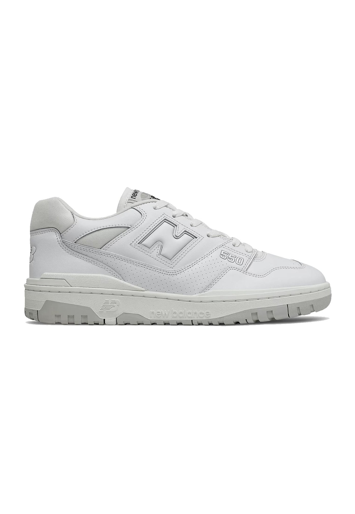 Sneakers Scarpe uomo bianche 550 street basket New Balance P24 BB550PB1 LTZWHITE NEW BALANCE 