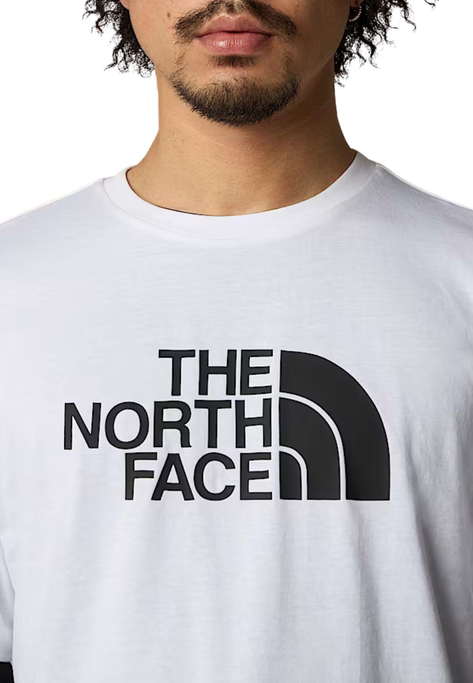 T-shirt Easy Tee bianco The North Face P25 NF0A8A6CFN41 NFFN4NFFN4 THE NORTH FACE 