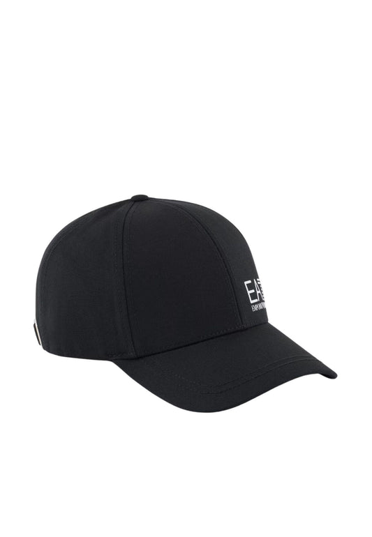 Cappello da baseball nera cotone EA7 Armani P26 7X000005 AF11989 MC008MC008 EA7 