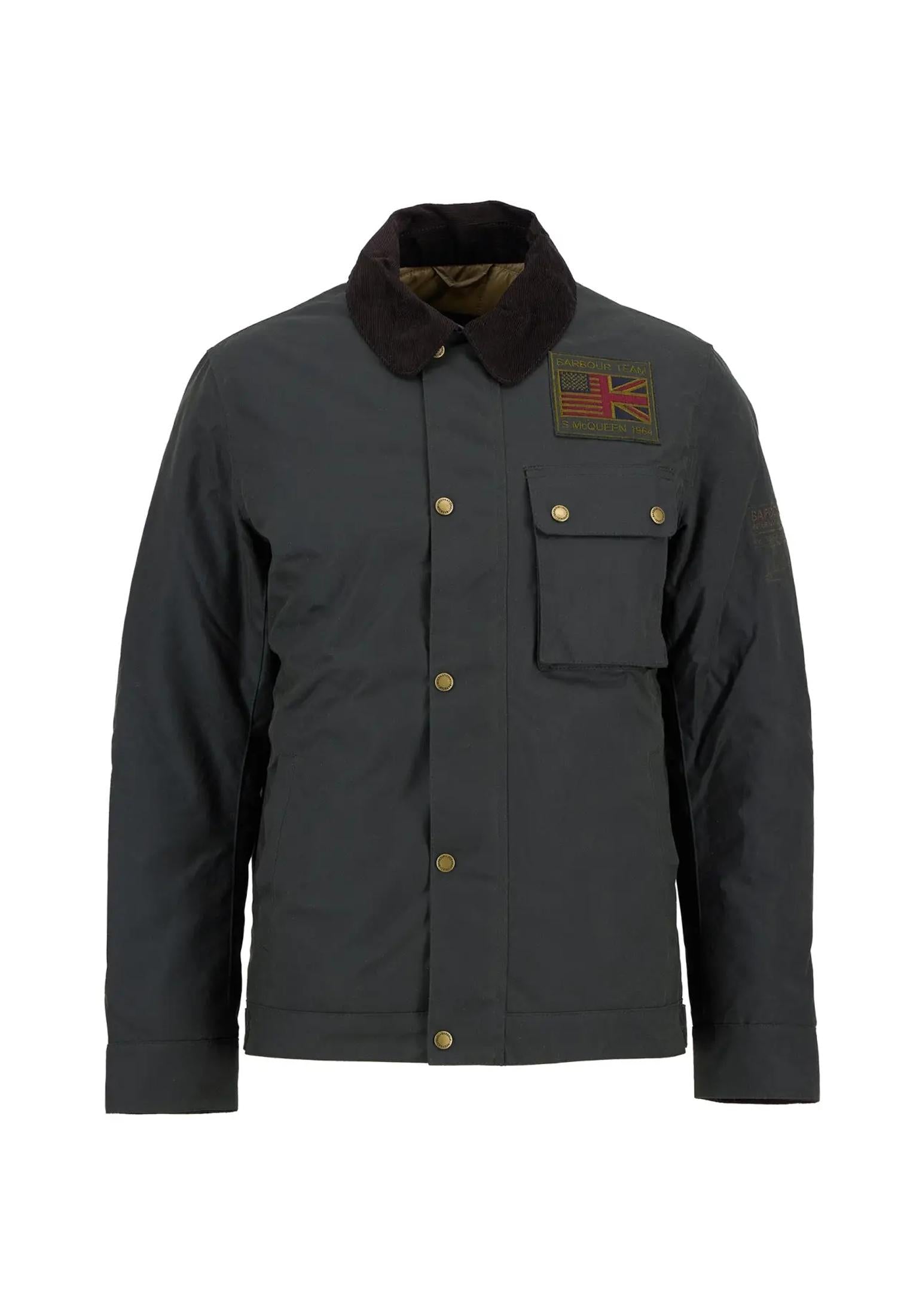 Giacca cerata verde Workers Wax Barbour A25 252MMWX1853 SG91SG91 BARBOUR INTERNATIONAL 