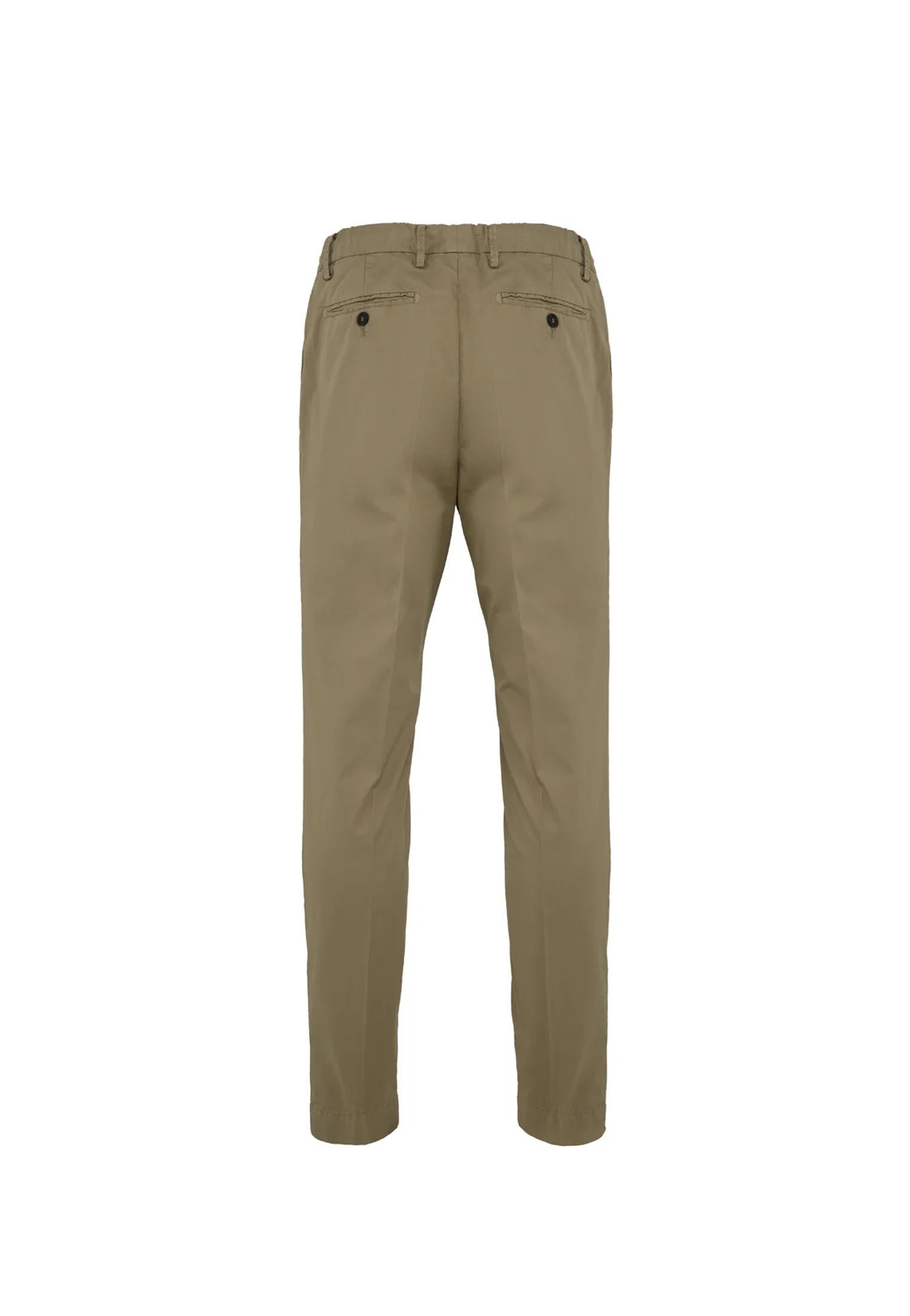 Pantalone beige chino leggero cotone Bomboogie P26 PMABELROK6 190190 BOMBOOGIE 