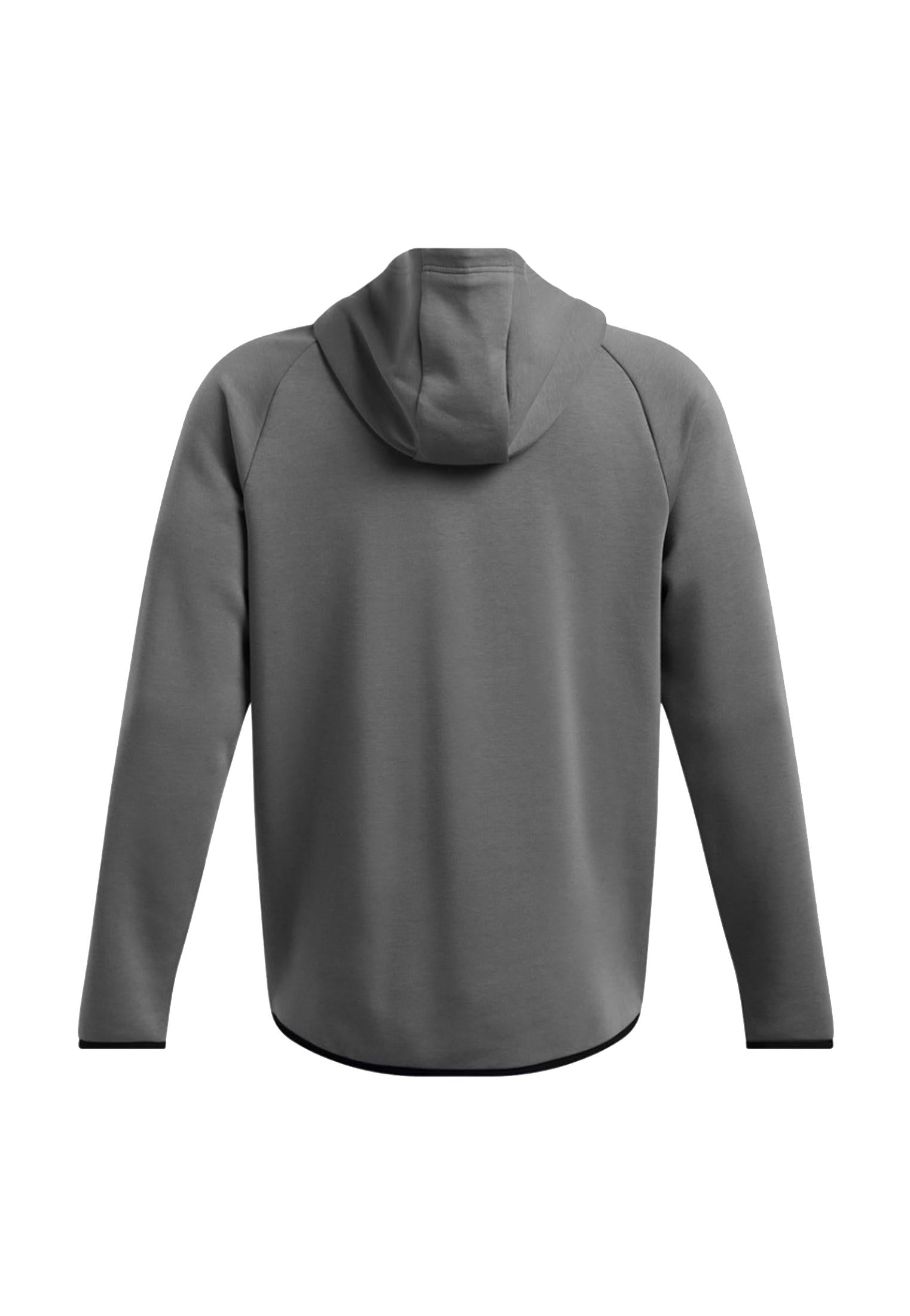 Felpa con cappuccio sportiva grigia pile traspirante Unstoppable Under Armour A25 77-1389352 00250025 UNDER ARMOUR 