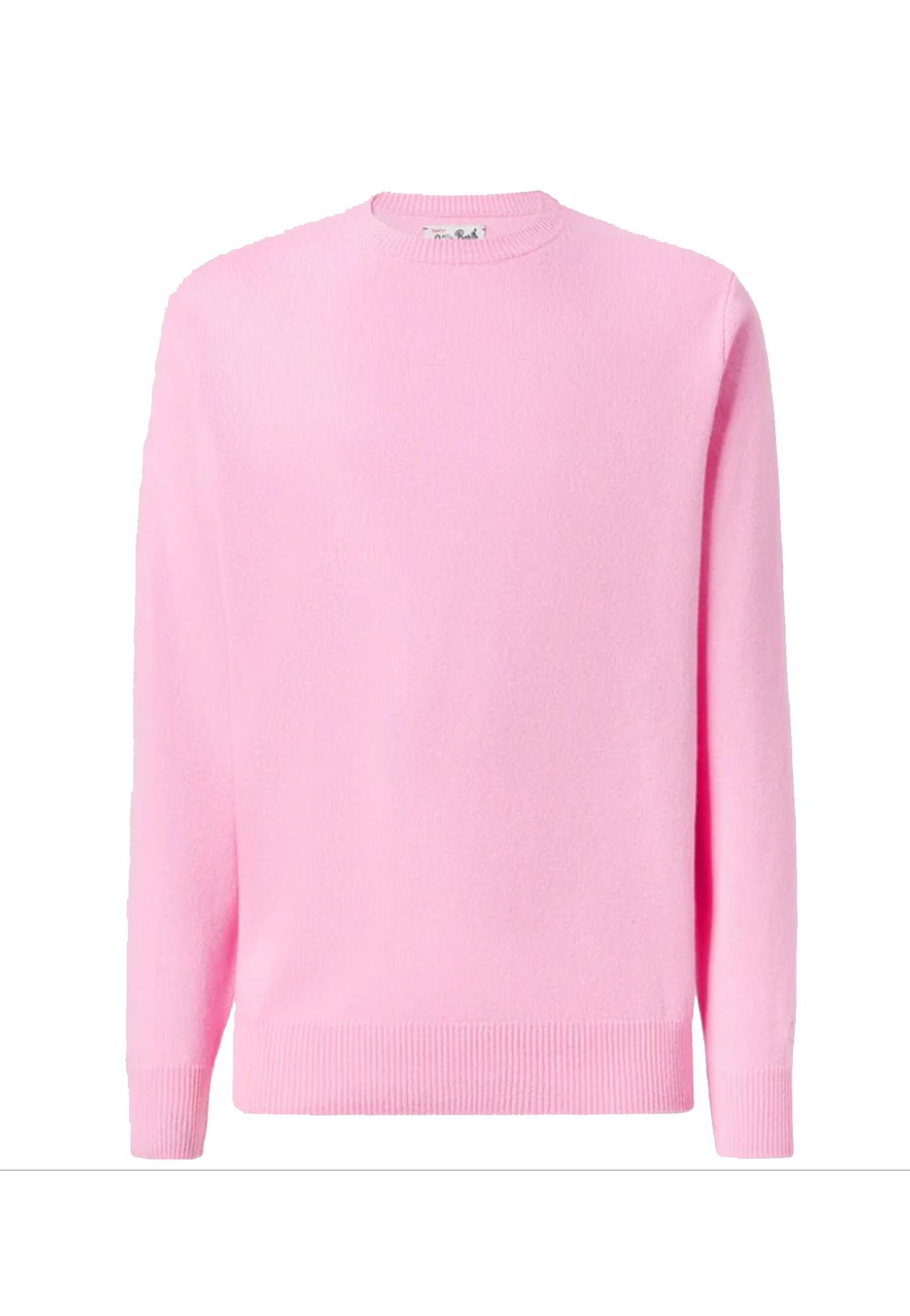 Maglione girocollo rosa lana Regent MC2 Saint Bart A25 REGE011 00101I00101I MC2 