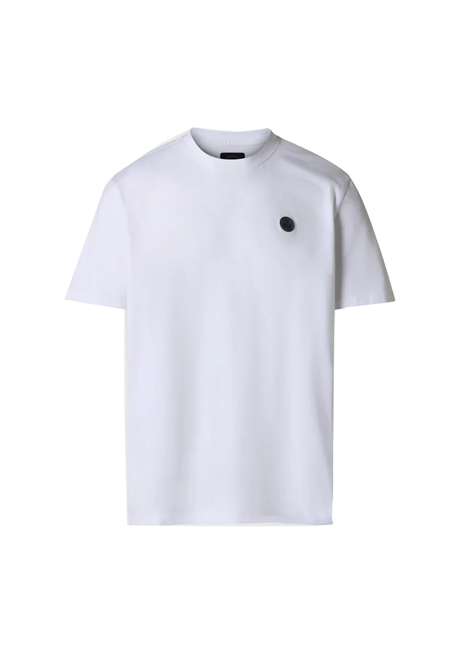 T-shirt girocollo bianca logo North Tech North Sails P26 693156 01010101 NORTH SAILS 