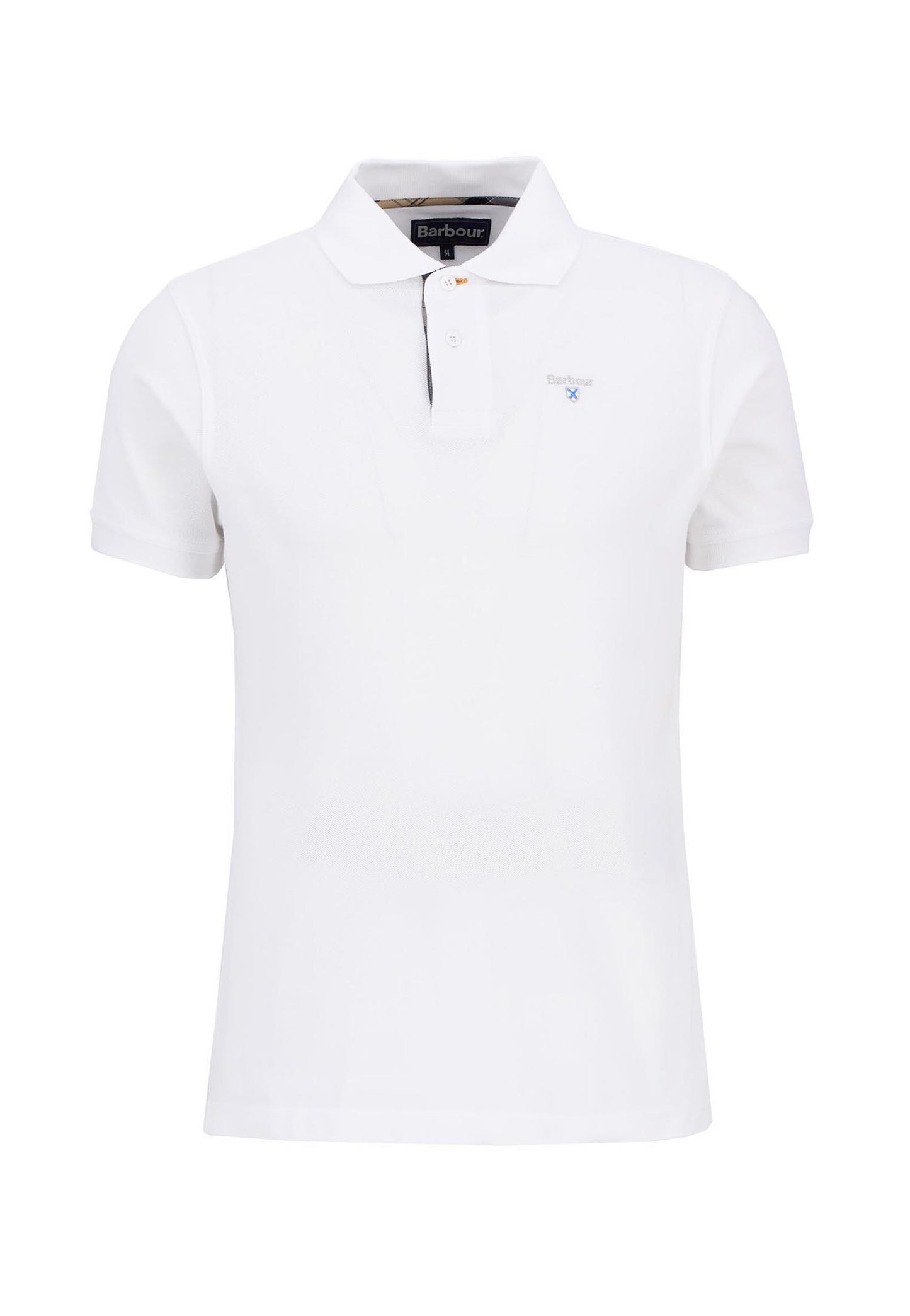 Polo mezza manica classica bianca Barbour P26 MML0012 WH11WH11 BARBOUR 
