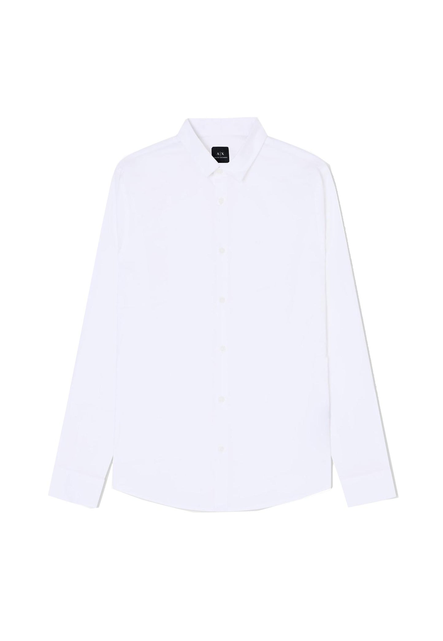Camicia bianca cotone slim fit Armani Exchange A25 8NZC31 ZN28Z 11001100 ARMANI EXCHANGE 